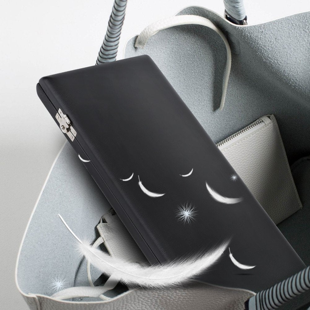 Oboe Case 20,Oboe Reeds,Oboe Case Storage,Wooden + Pu Leather Cover Case Holder Storage Box For 10/12/20Pcs Reeds Cover(Only A C