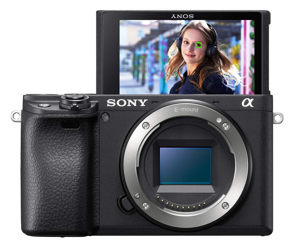 Sony Alpha a6400 Mirrorless Camera: Compact APS C Interchangeable Lens Digital Camera with Real Time Eye Auto Focus, 4K Video & Flip Up Touchscreen   E Mount Compatible Cameras   ILCE 6400/B Body