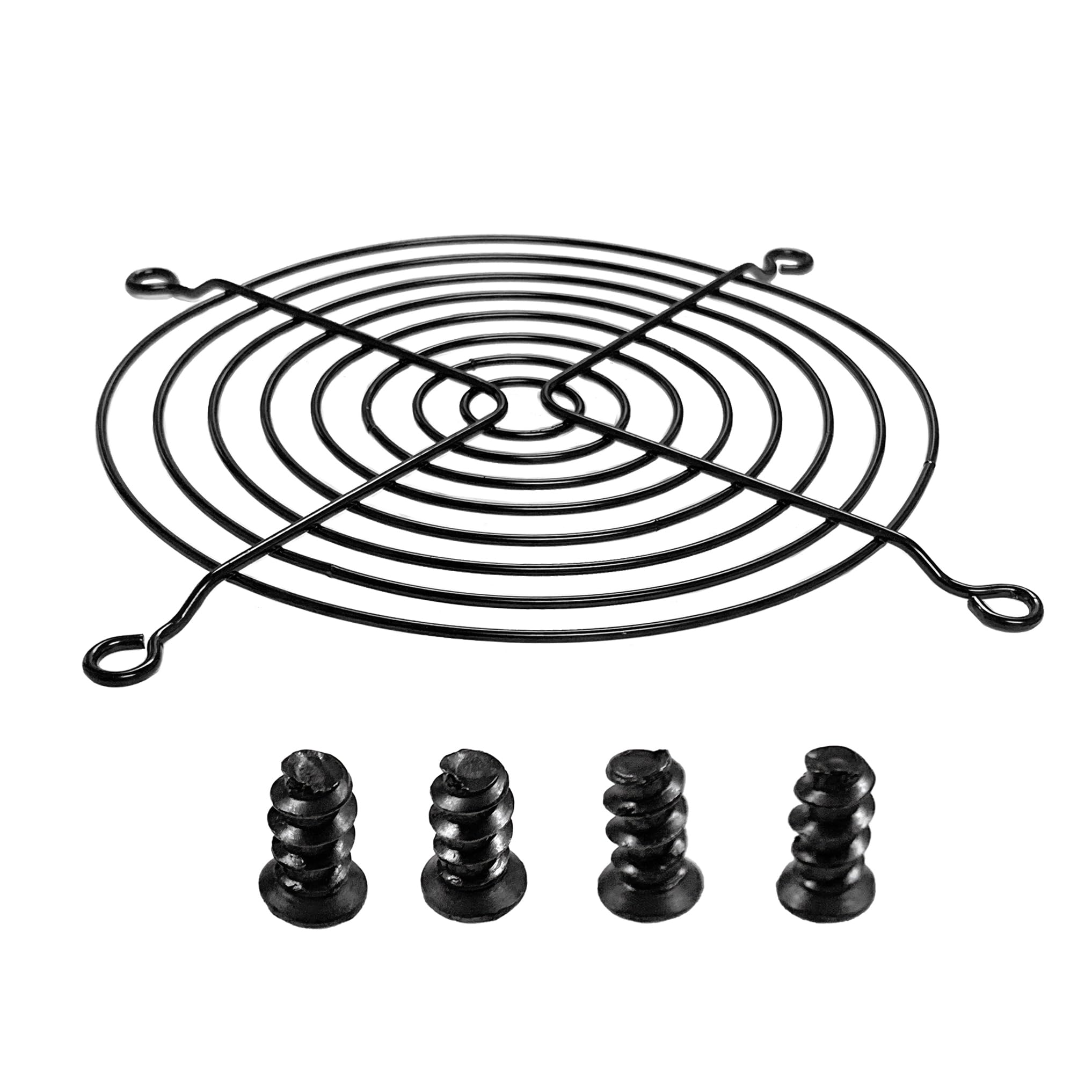 120Mm Black Finger Grills (2 Pack)