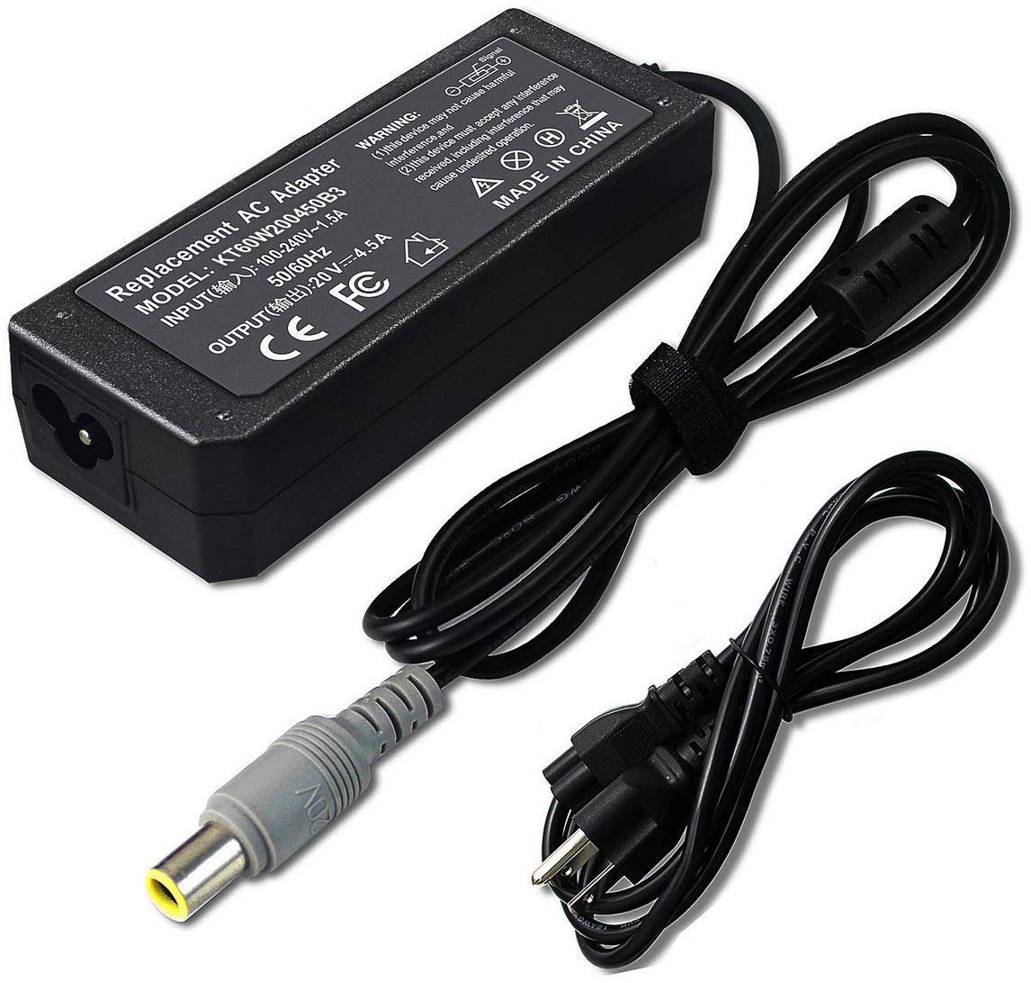 90W 65W 92P1109 92P1156 40Y7659 Charger Compatible With Lenovo X230 X220 X131E T430 T430S T420 T410 T510 T530 92P1105 92P1107 92P1213 92P1155 93P5026 40Y7696 41R4493 42T4418 X200 T420S E530 T400 X201