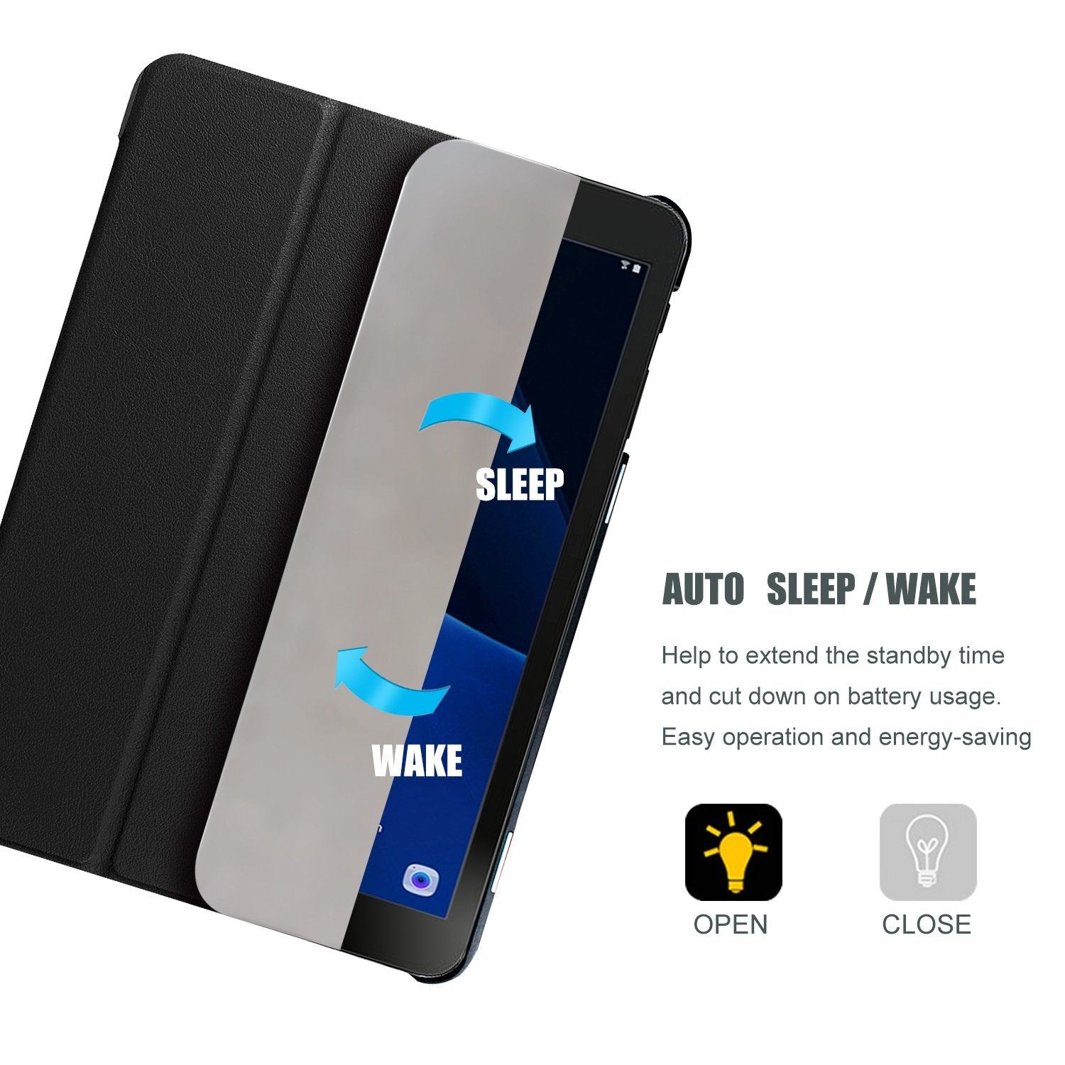 Procase Slim Case For Galaxy Tab S3 9.7, Light Smart Cover Stand Hard Shell Case For Galaxy Tab S3 9.7 Inch Tablet Sm T820 T825