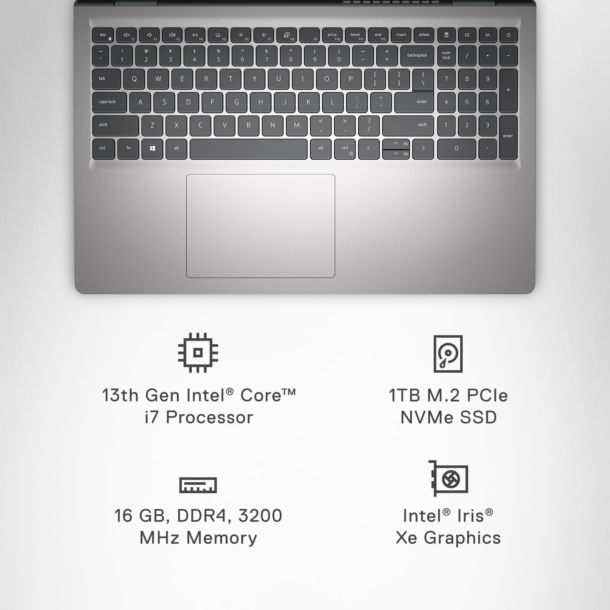 Dell Inspiron 3530 Laptop   15.6 Inch Fhd (1920 X 1080) Touchscreen Display, Intel Core I7 1355U, 16Gb Ddr4 Ram, 1Tb Ssd, Intel