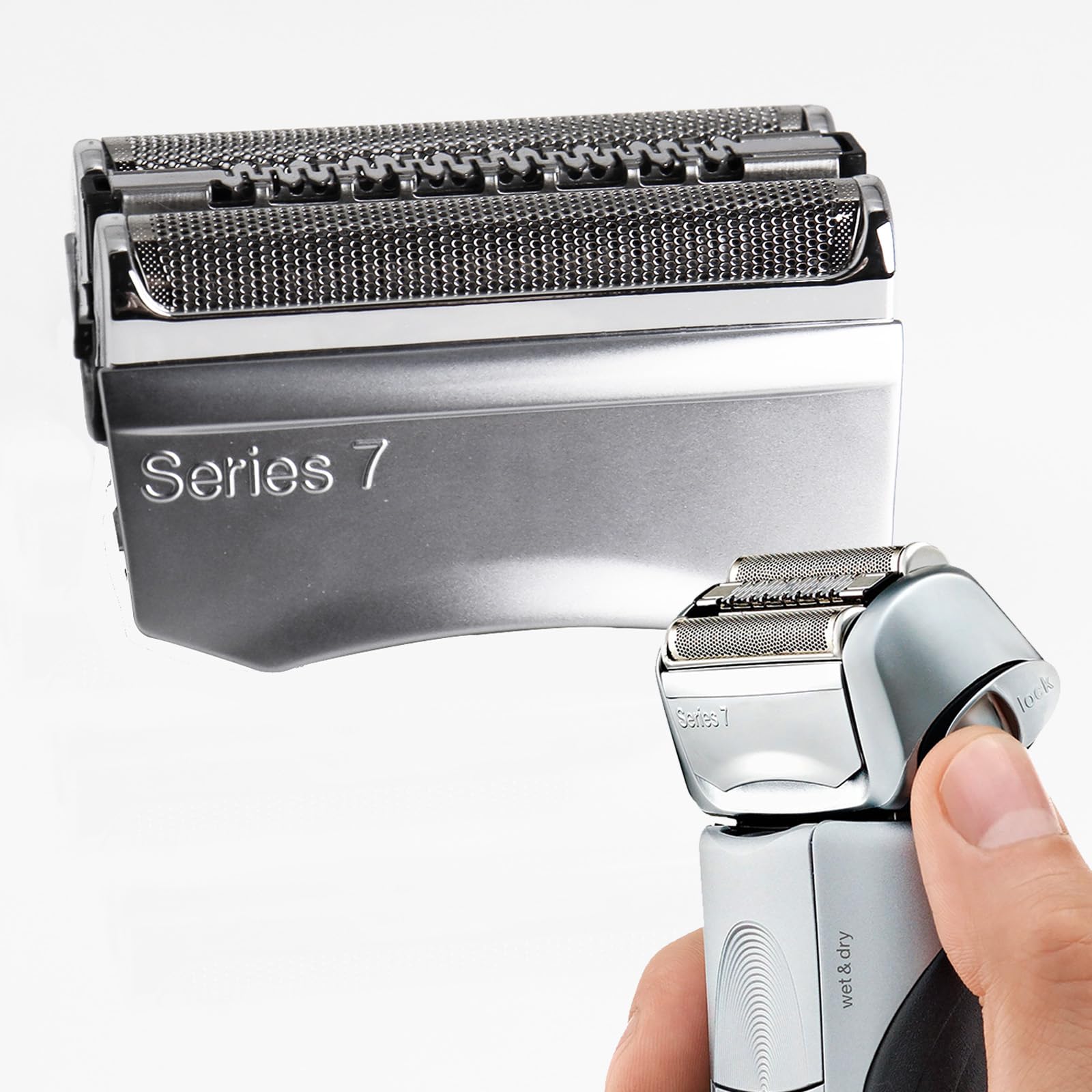 Series 7 70S Replacement Head For For Braun Series 7 Eletric Shaver Replacement Heads, Compatible With Braun 795 790Cc 7899Cc, 7