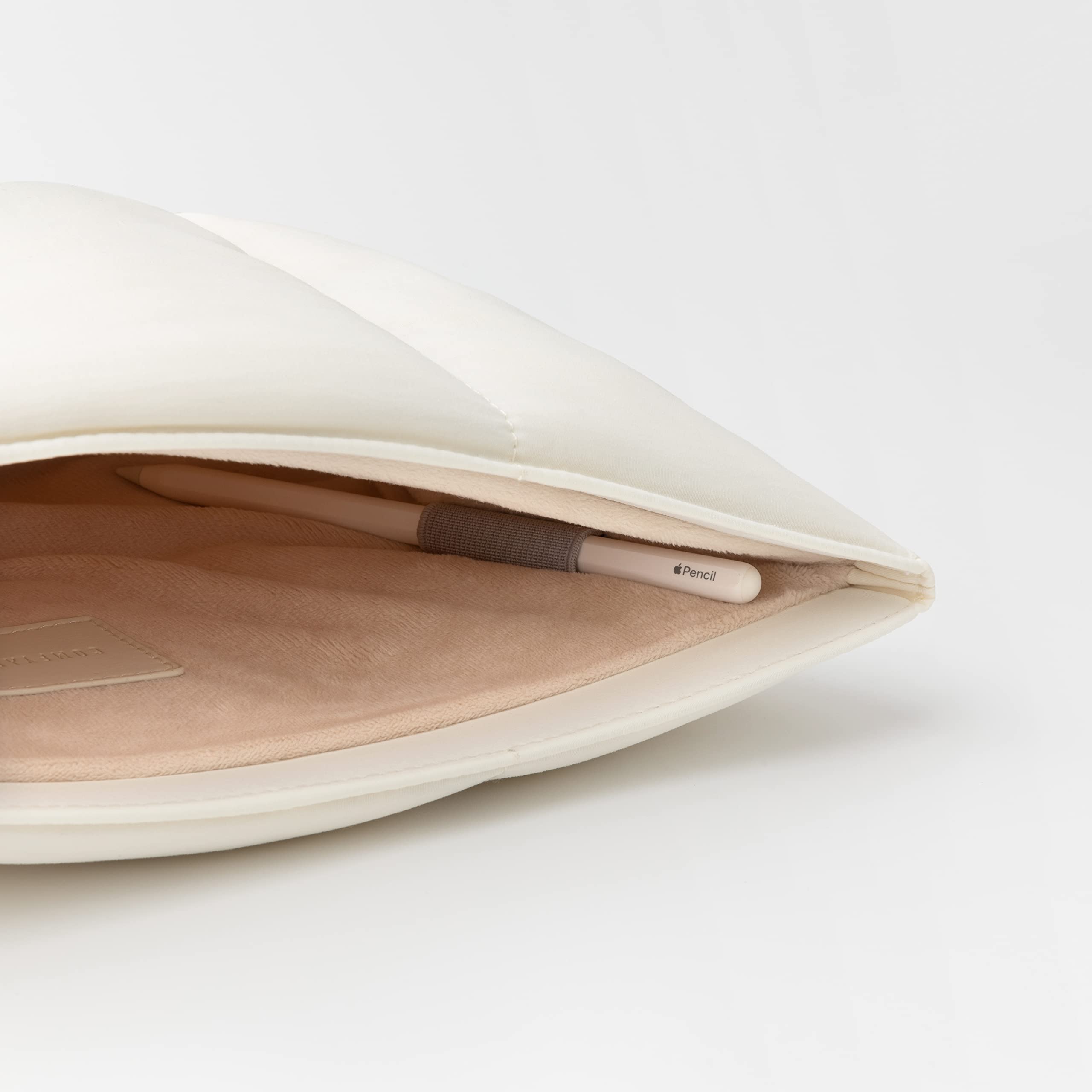 Comfyable Puffy Tablet Sleeve Bag Compatible For Ipad Pro 13/12.9 Inch M4, Ipad Air 13 Inch M2 2024 With Magic Keyboard, Quilted