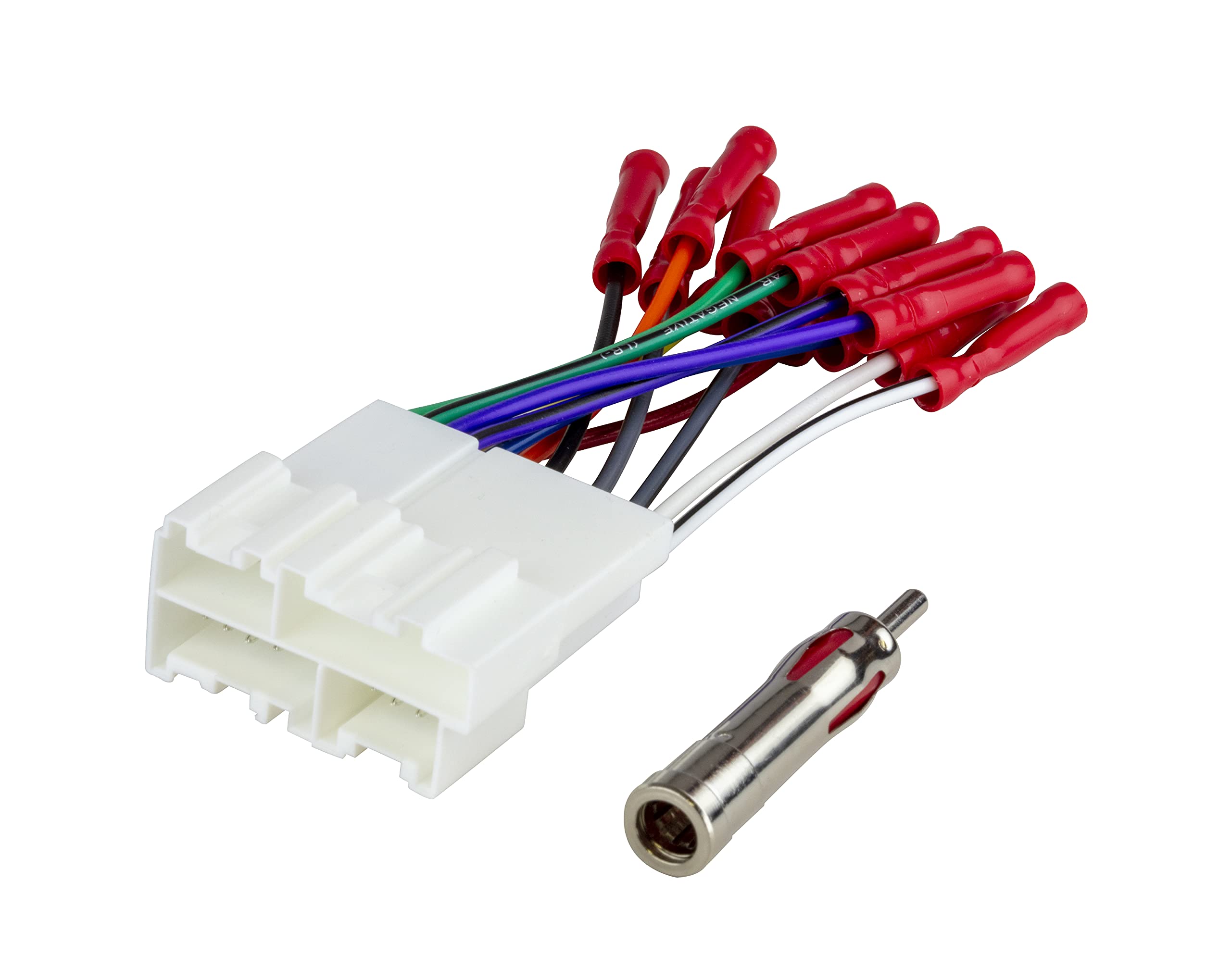 Scosche GM2AB Car Radio Wiring Harness and Antenna Adapter Compatible with Select 1986 05 GM, Buick, Cadillac, Chevy, GMC, Oldsmobile, Pontiac, Saturn Vehicles   Aftermarket Stereo Receiver Wire Kit