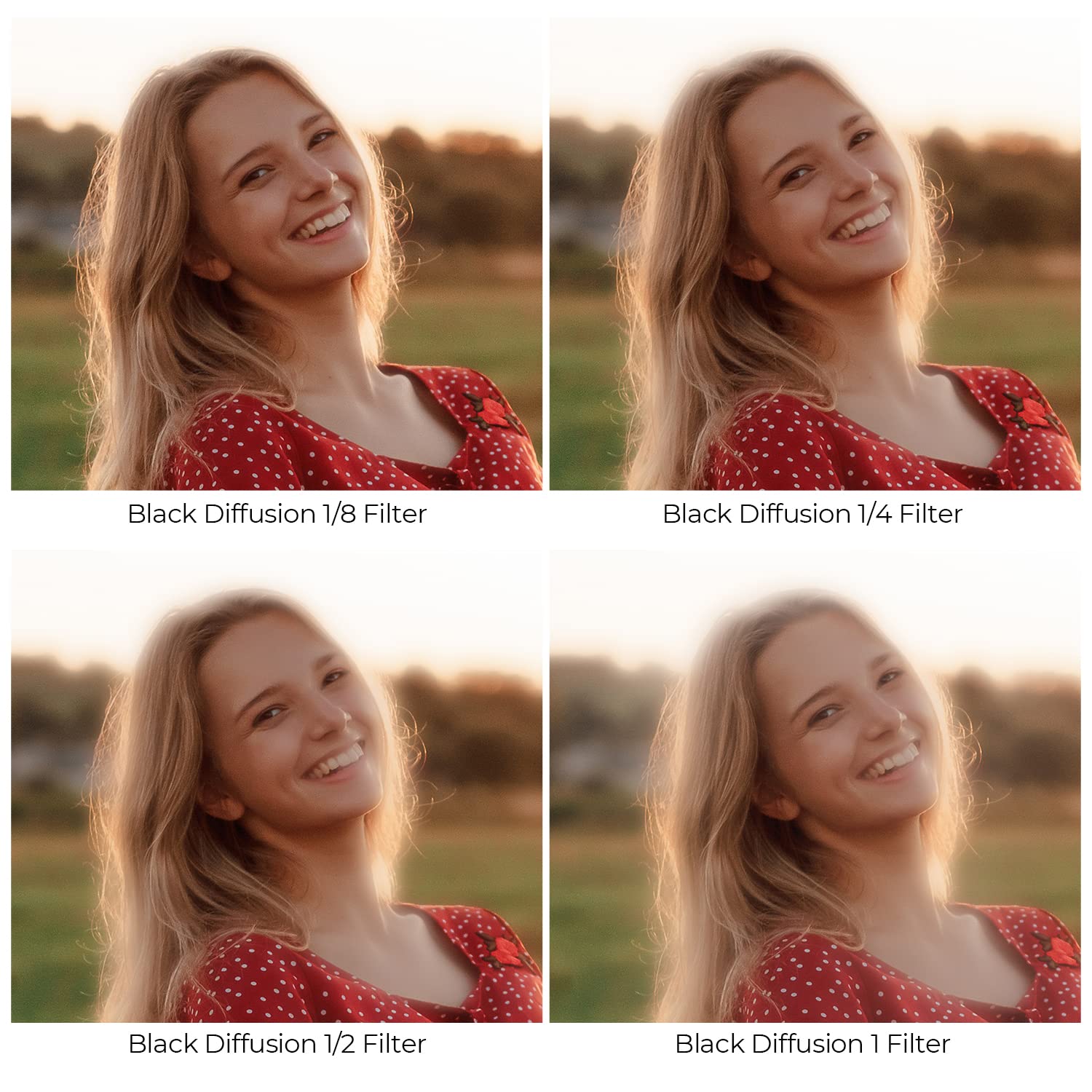 K&F Concept 52Mm Black Diffusion 1 Filter Mist Cinematic Effect Filter With 18 Multi Layer Coatings For Video/Vlog/Portrait Phot