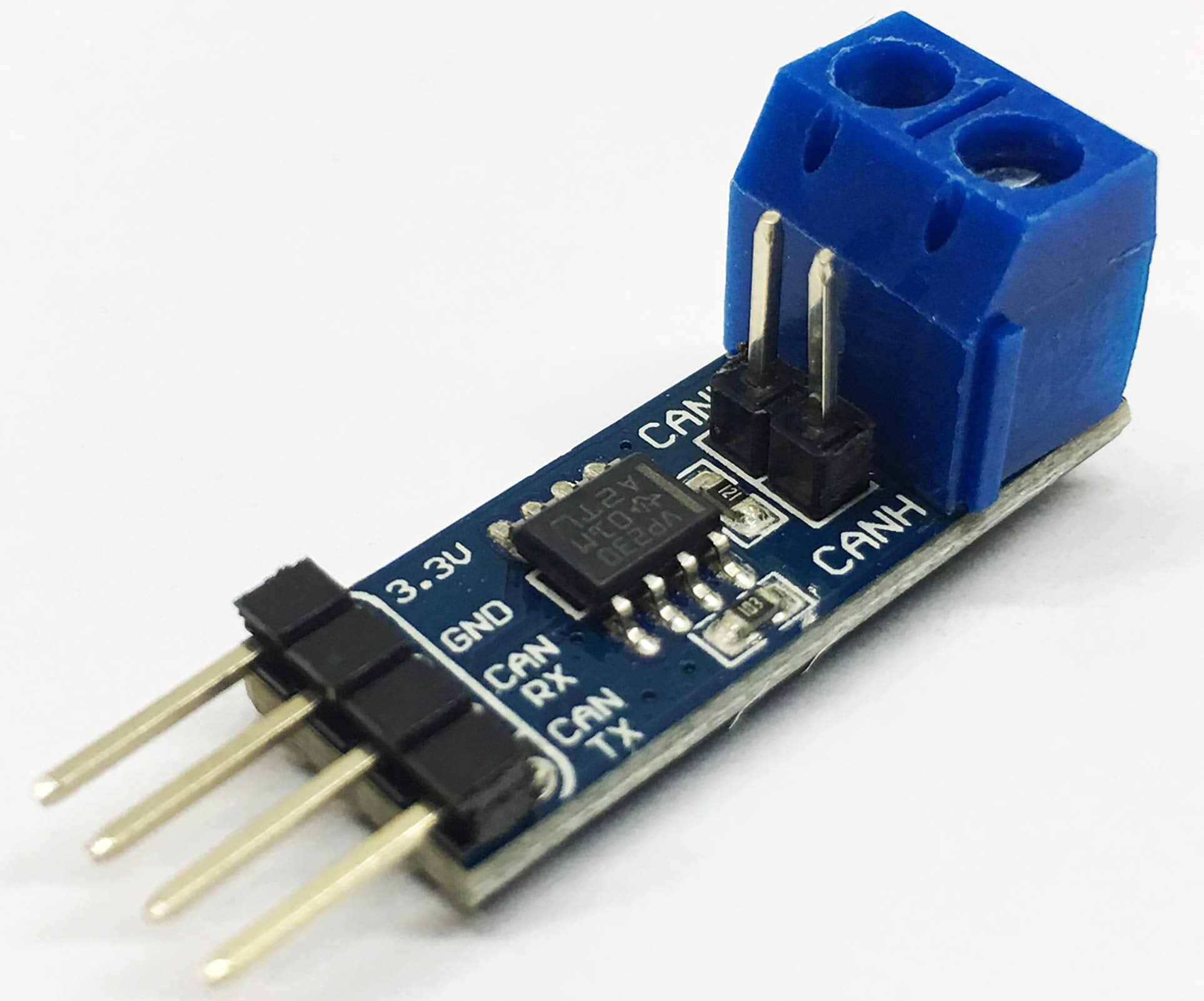 Waveshare SN65HVD230 CAN Board Connecting MCUs to CAN Network Features ESD Protection Communication Evaluation Development Board