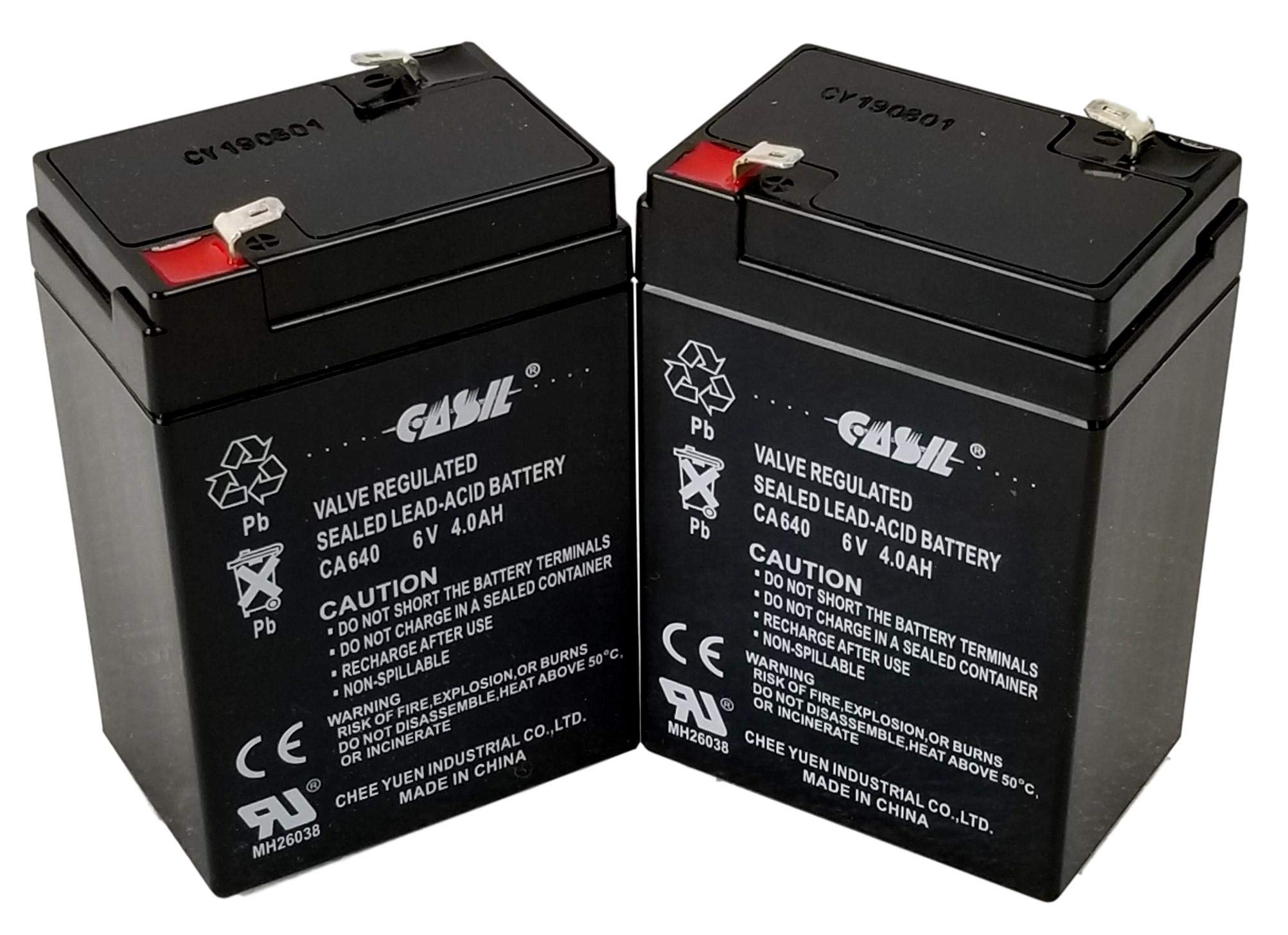 Casil Ca640 6V 4Ah Ups Battery For Lithonia Elb06042 (2)