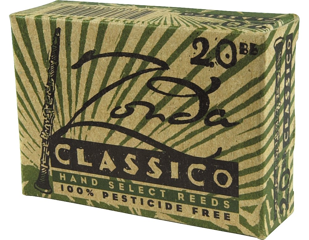 Zonda 104545 Classico Reed For Bb Clarinet, 4.5 Strength