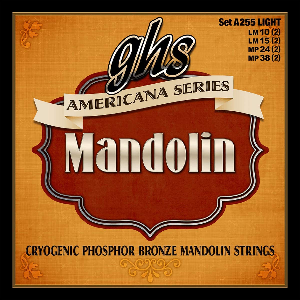 GHS Strings Mandolin Strings (A255 Set)