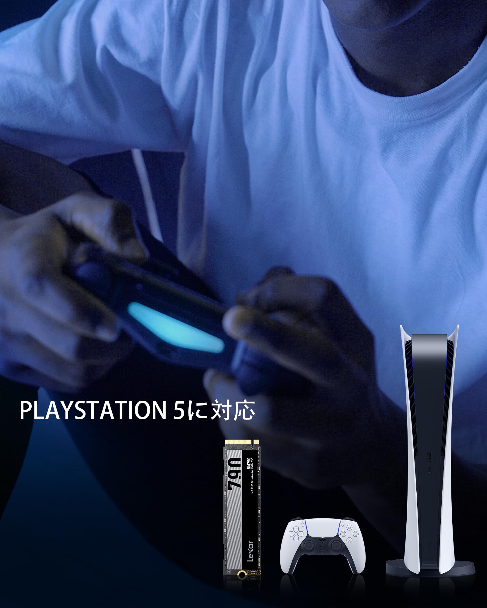 Lexar Ssd 2Tb 7400/6500 Nm790 M.2 Lex Nvme