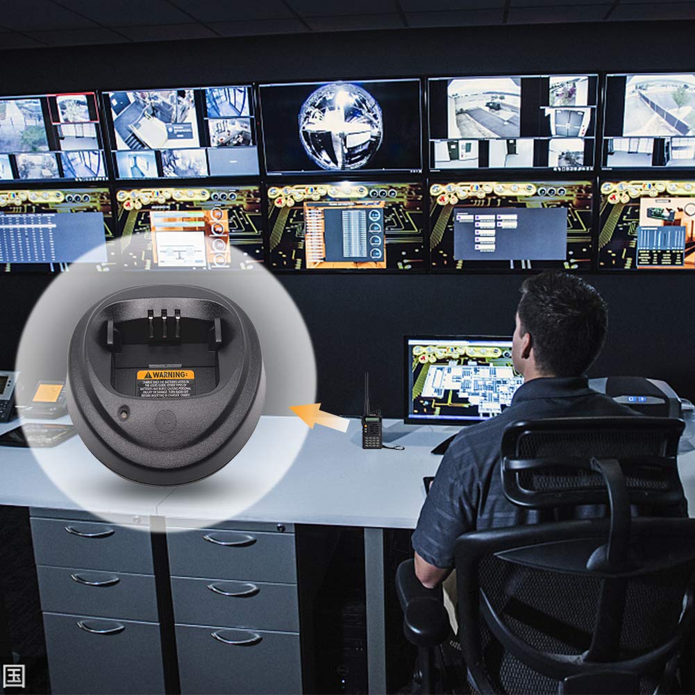 Cp200 Charger For Motorola Cp200 Cp340 Cp360 Cp380 Cp040 Cp140 Pm400 Pr400 Radio Battery Nntn4496 Nntn4497 Nntn4970 Charger Wpln4137Br Wpln4137A Pmpn4137A