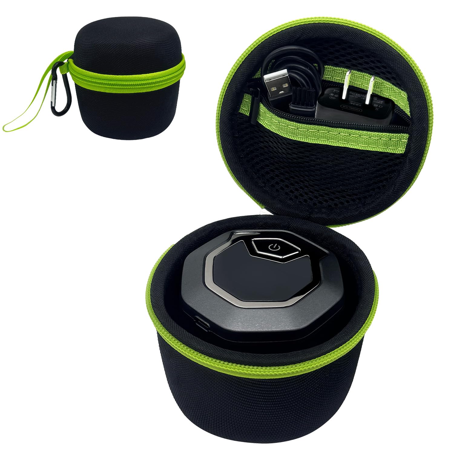 Hard Case Compatible With Microtouch/For Tustow/For Redbreak/For Solimpia Electric Shaver, (Case Only) For Titanium Head Shavers