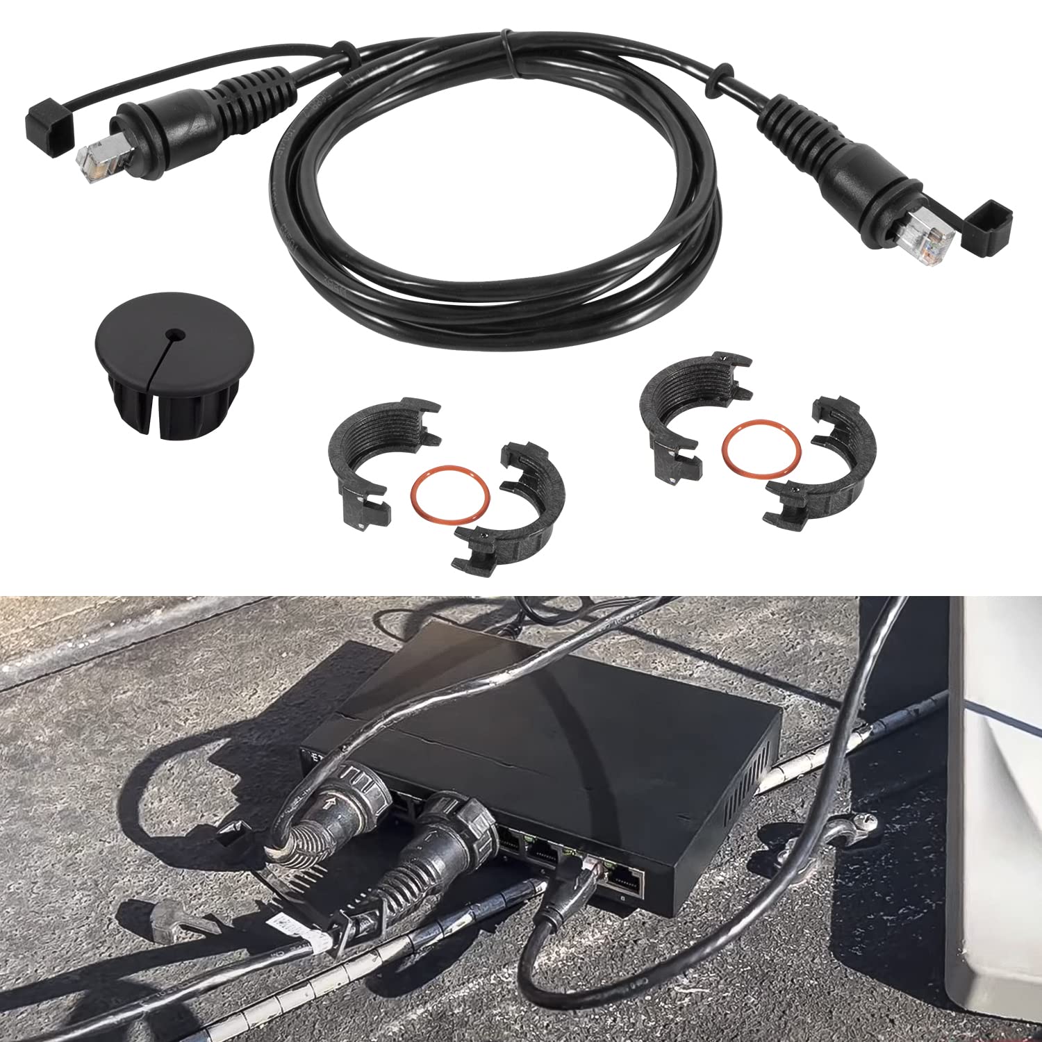 Rj45 010 10550 00 Marine Network Cable 6Ft Fit For Garmin Navigation Screen Models