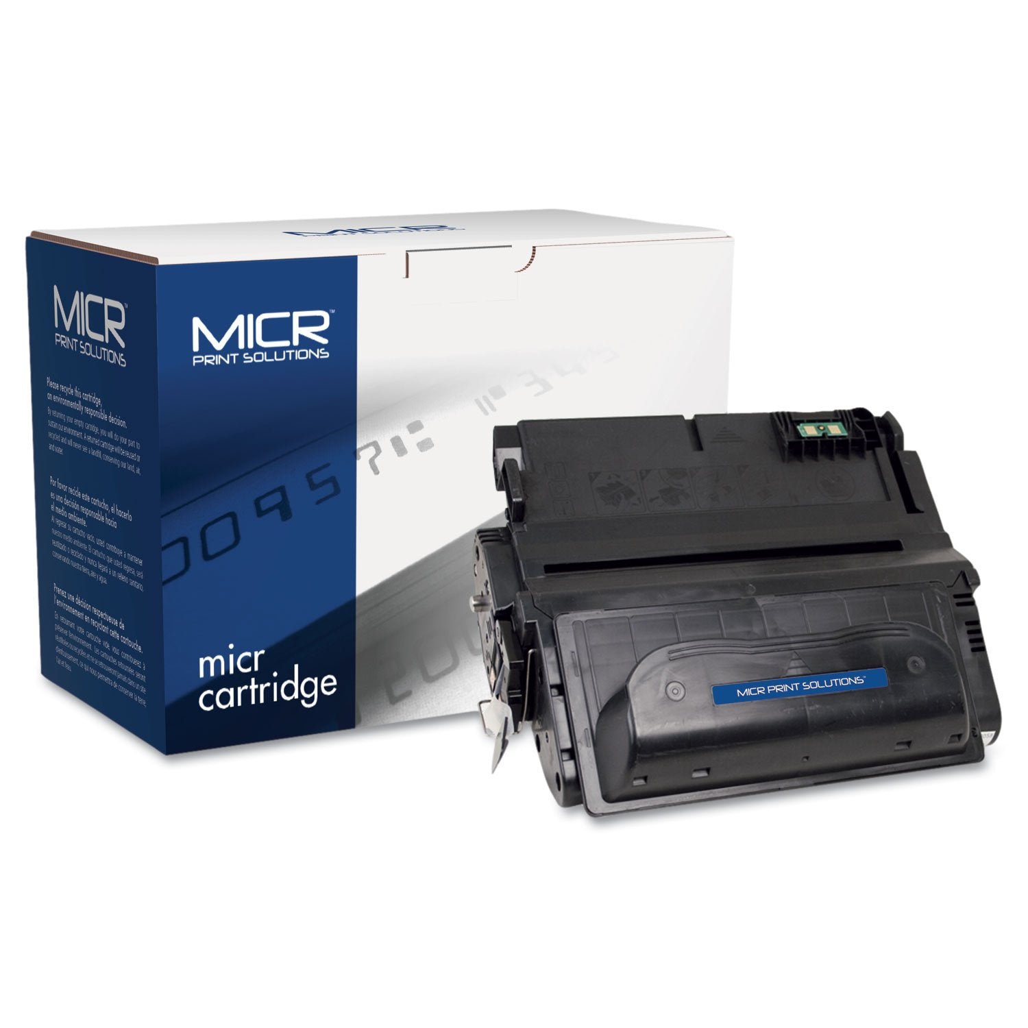 Micr Print Solutions Compatible Q1338A(M) (38Am) Micr Toner, 12,000 Page Yield, Black