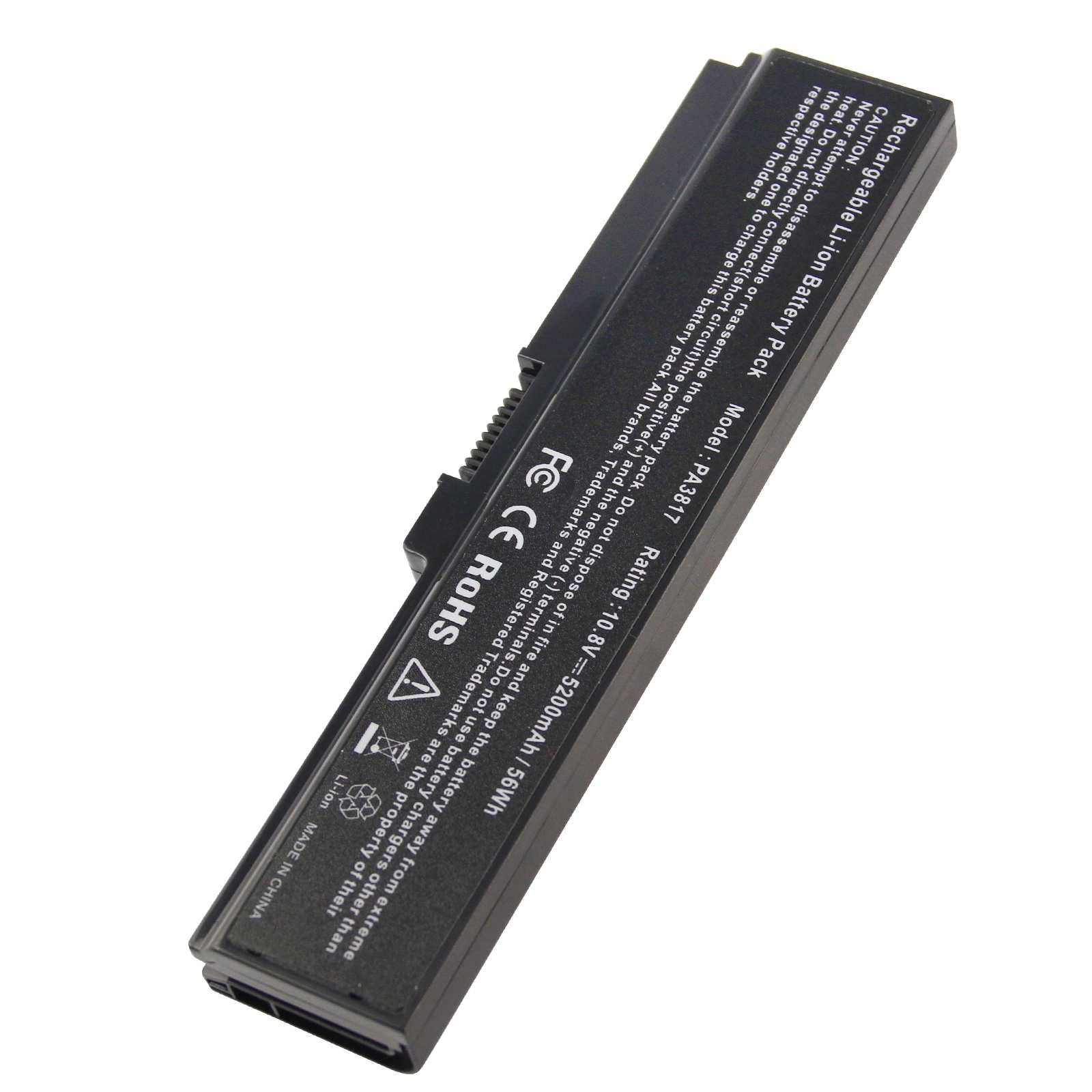 Pa3817U 1Brs Battery For Toshiba Satellite A665 A665 S5170 A665 S6086 A665 S6050 M645 S4050 M645 S4070 M505 S4940 L755 S5277 L77