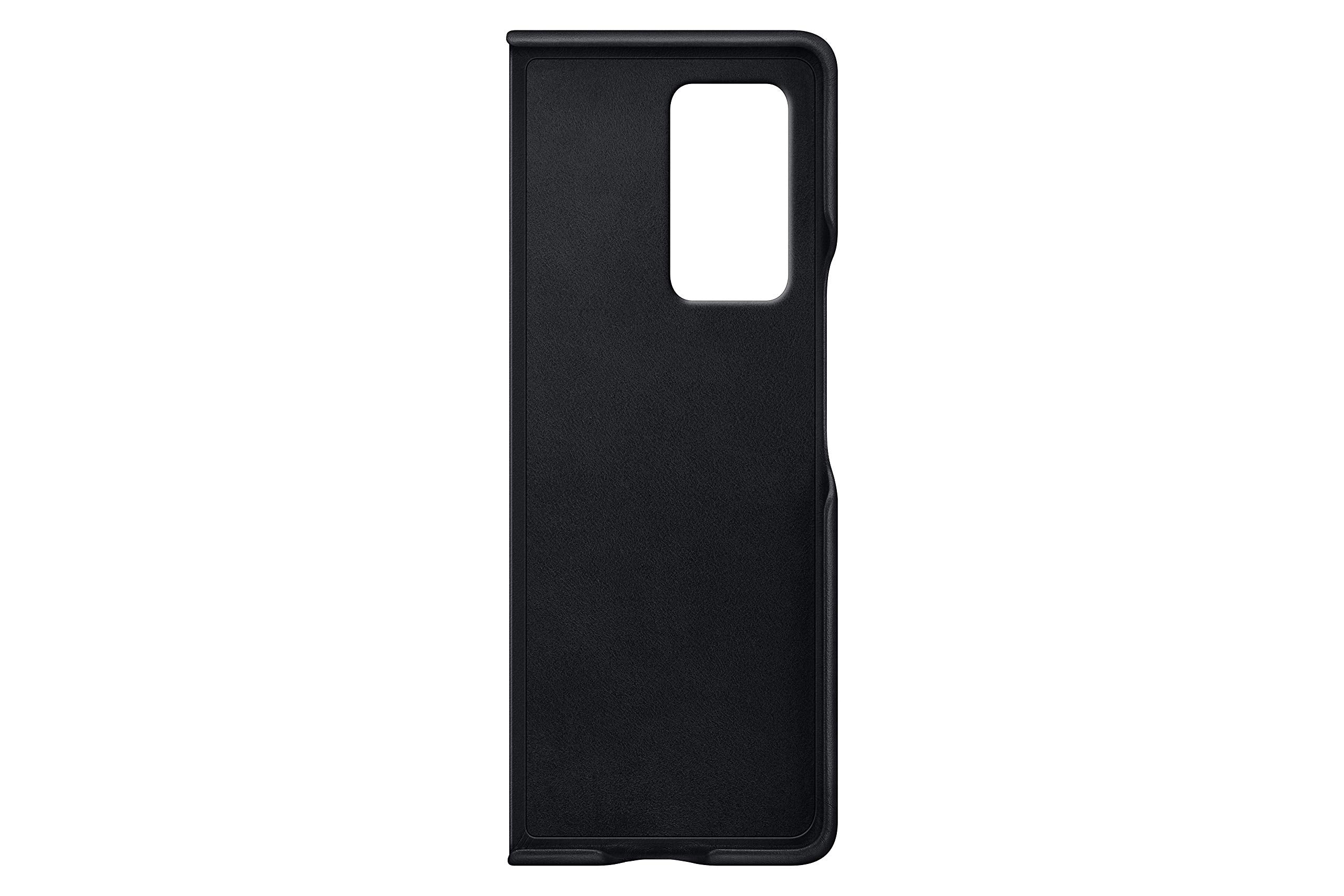 Samsung Galaxy Z Fold 2 5G Leather Case , Black (Us Version)