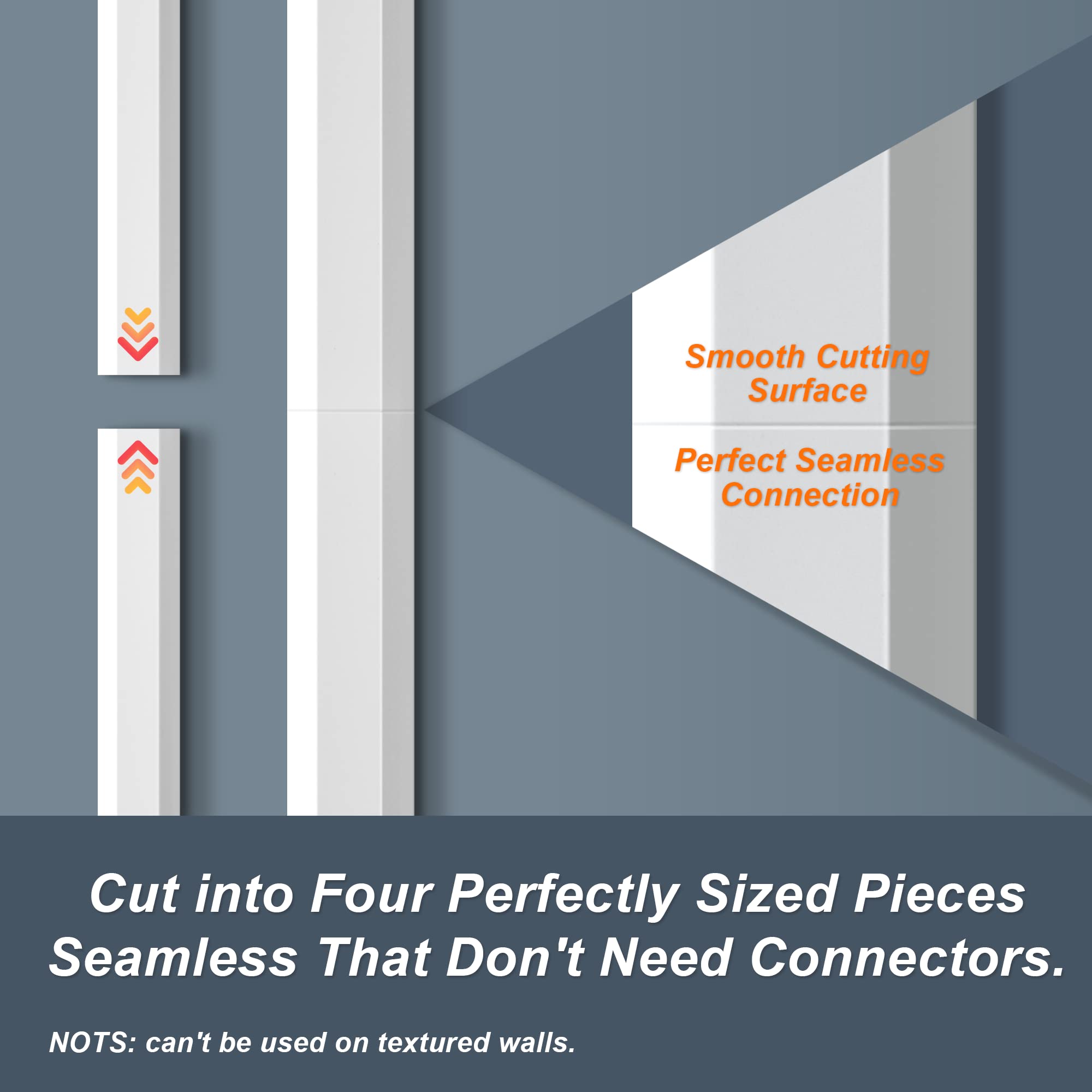 62.8In Tv Cable Hider   Cord Hider Cable Management Wall, Cable Raceway Black Wire Hider, Paintable Cable Concealer For Wall Mou