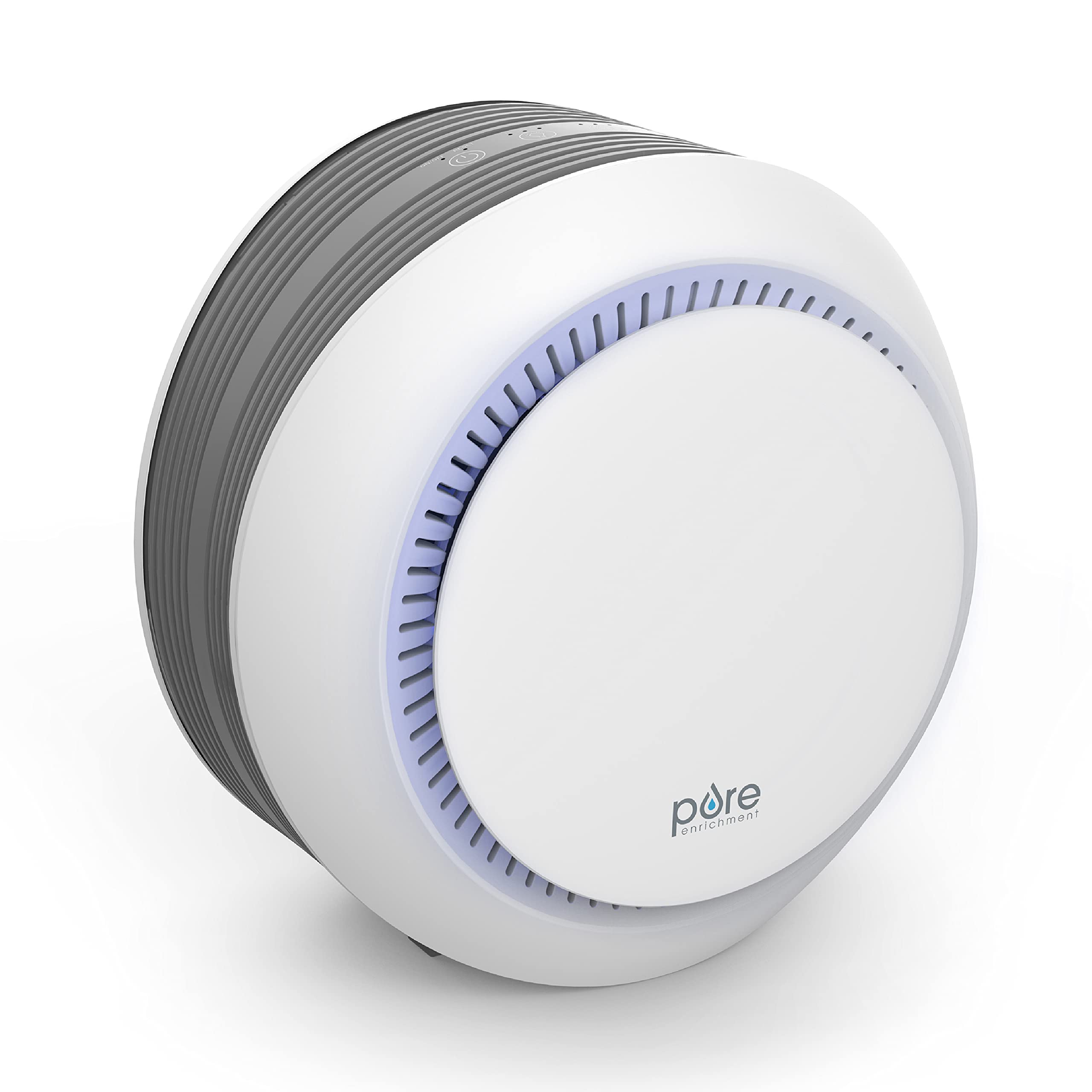 Pure Enrichment Purezone Halo Medium Room Air Purifier, 2 Stage Filtration, Purifies Air Of Smoke, Pollen, Dust, And Pet Hair  