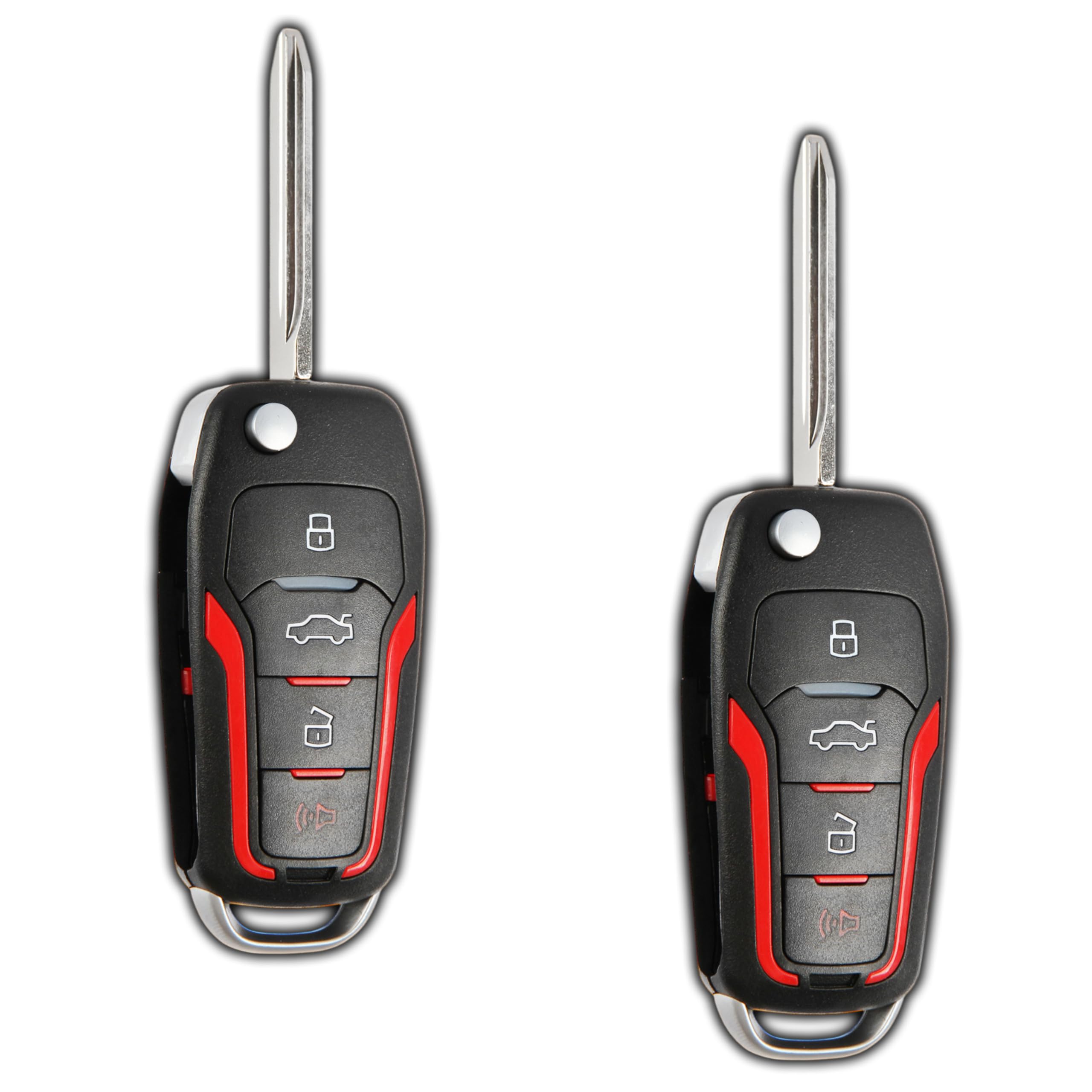 KeylessOption Key Fob Replacement for 2000 2001 2002 2003 2004 2005 2006 2007 2008 2009 2010 2011 2012 2013 2014 2015 2016 2017 