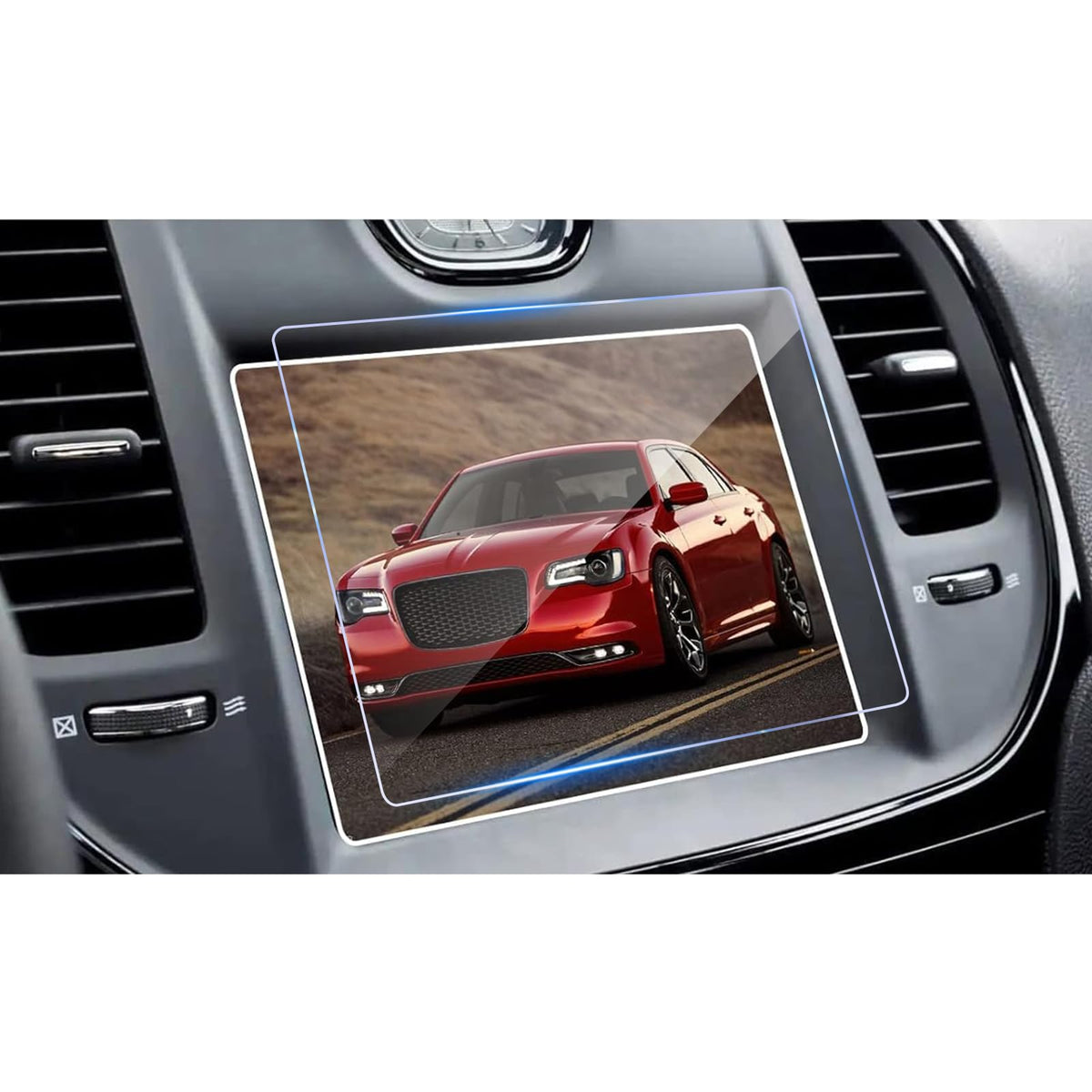 Generic GFJNFG for 2011-2023 Chrysler 300 300C 300S Screen Protector 8.4 Inch Touchscreen Infotainment Radio Display 2022 2023 Chrysler 300 Accessories Reduce Fingerprints Anti-Scratch