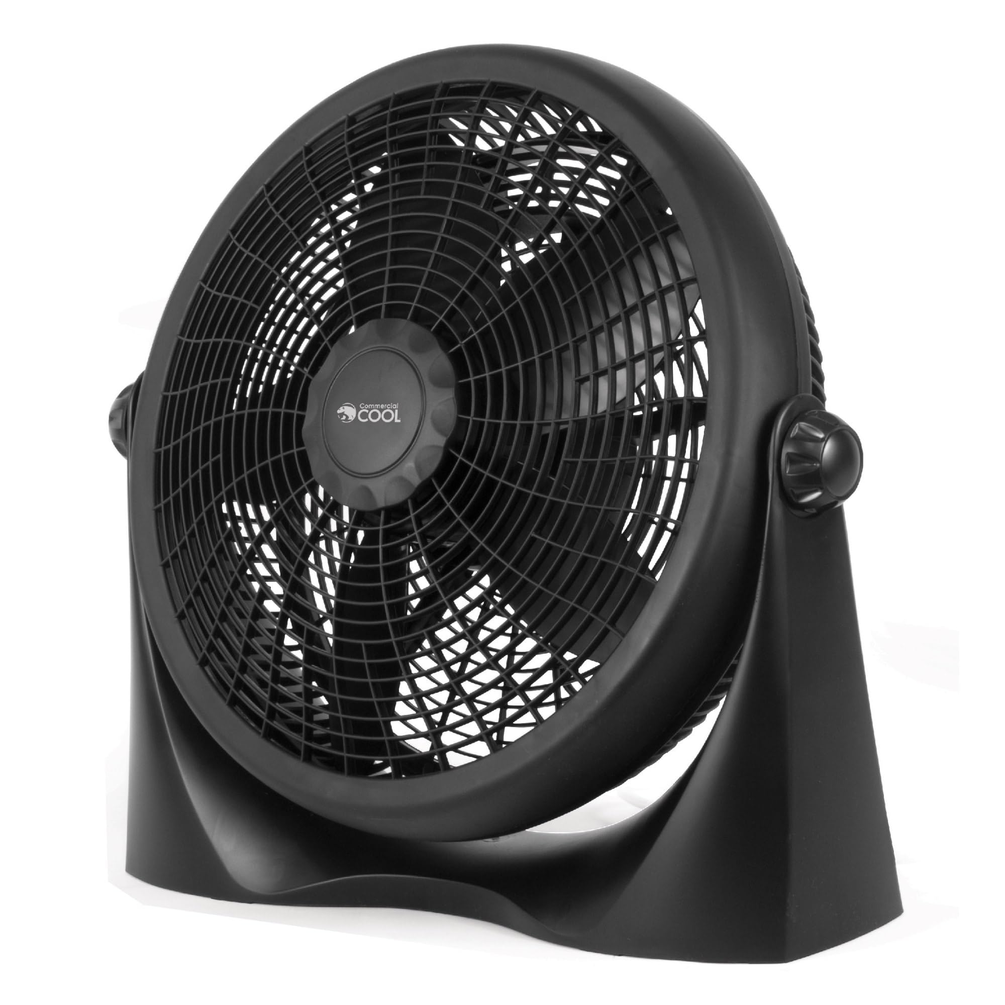 Commercial Cool 16 Inch High Velocity Floor Fan, Black, Cff16B