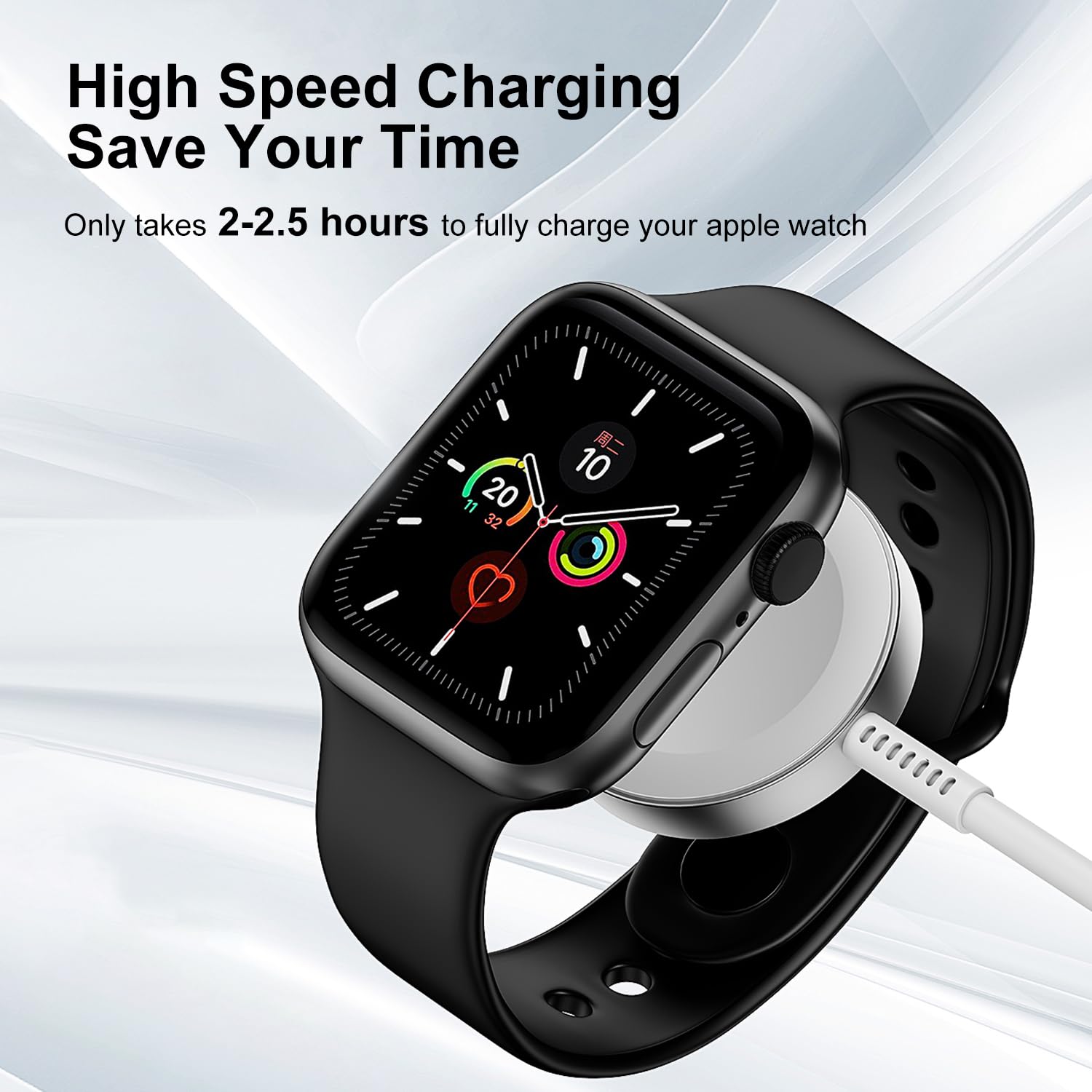 For Apple Watch Charger Cable Usb C, [Mfi Certified] Magnetic For Iwatch Charger Cable 6Ft Fast Charging For Watch Series Ultra