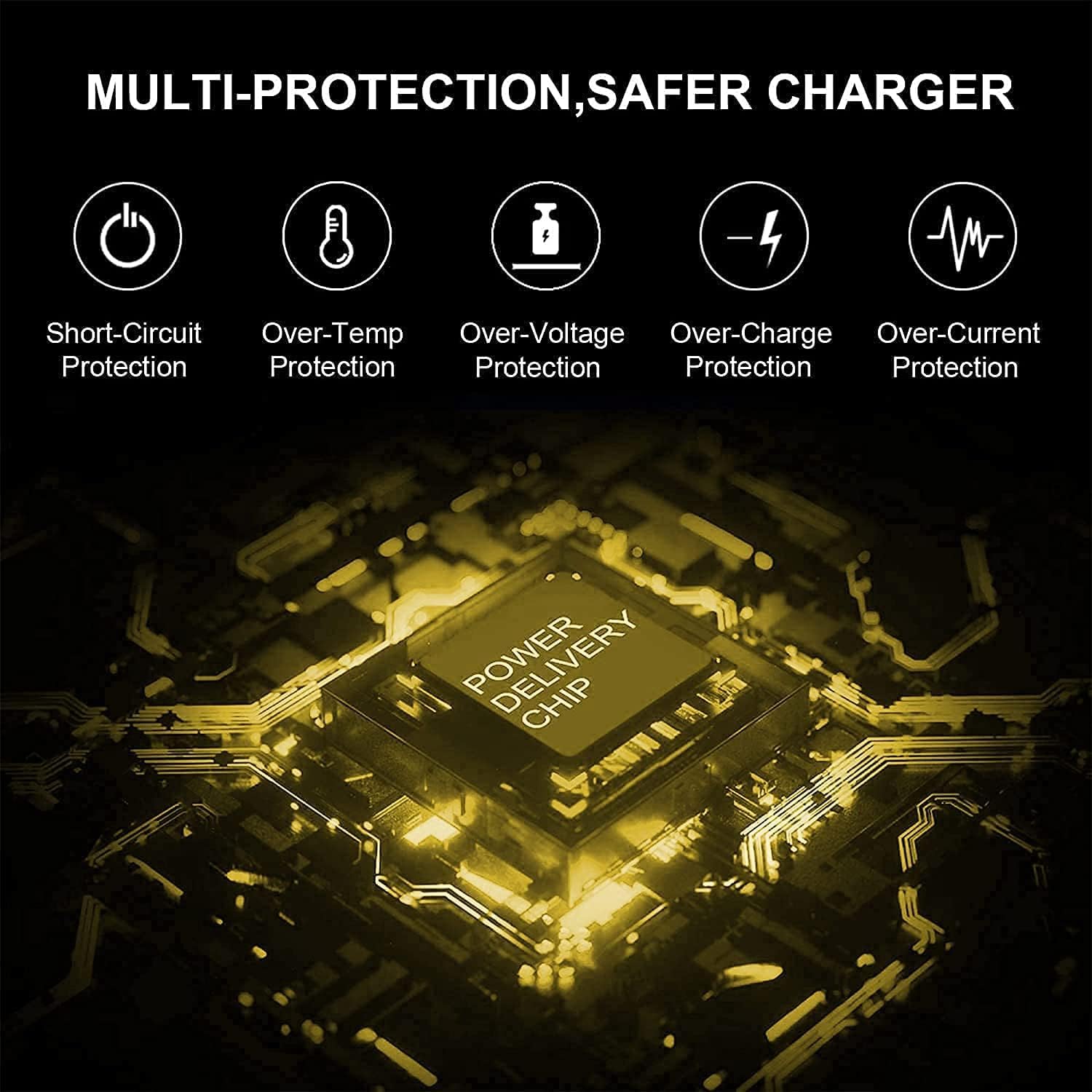 65W Usb C Laptop Charger For Dell Latitude 5285 5289 5290 7212 7275 7285 7290 7390 7420 Dell Xps 13 9350 9360 9365 9370 9380 Chromebook 3100 3400 5190 Fast Charging  Power Cord Included