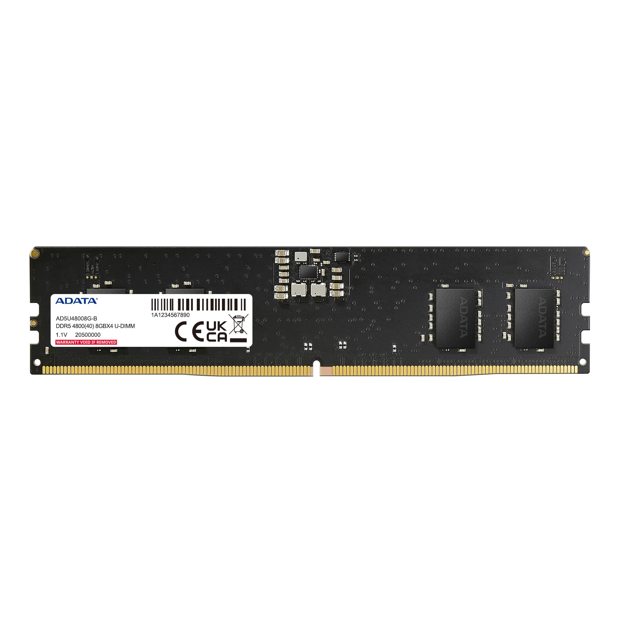 Adata AD5U48008GS 8G DDR5 4800Mhz UDIMM Single Tray Bare