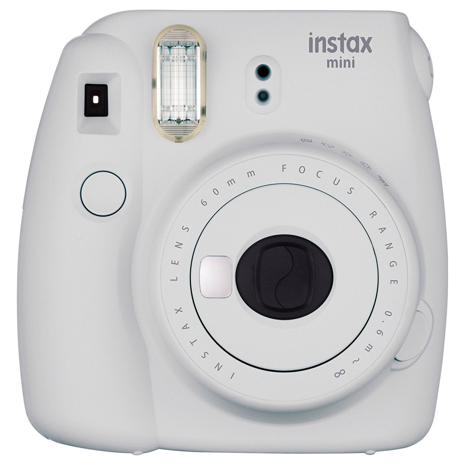 Fujifilm Instax Mini 9 Instant Camera, Smokey White