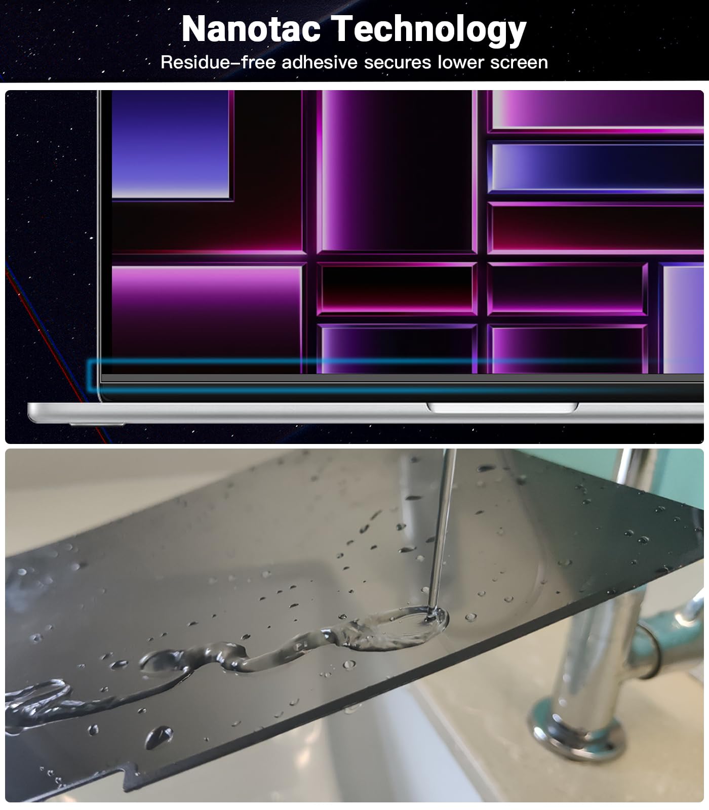 Pys Magnetic Privacy Screen Protector For Macbook Pro 16 Inch (2021 2023,M1,M2,M3,Pro,Max) + Camera Cover Slide 2 Pack   [Matte