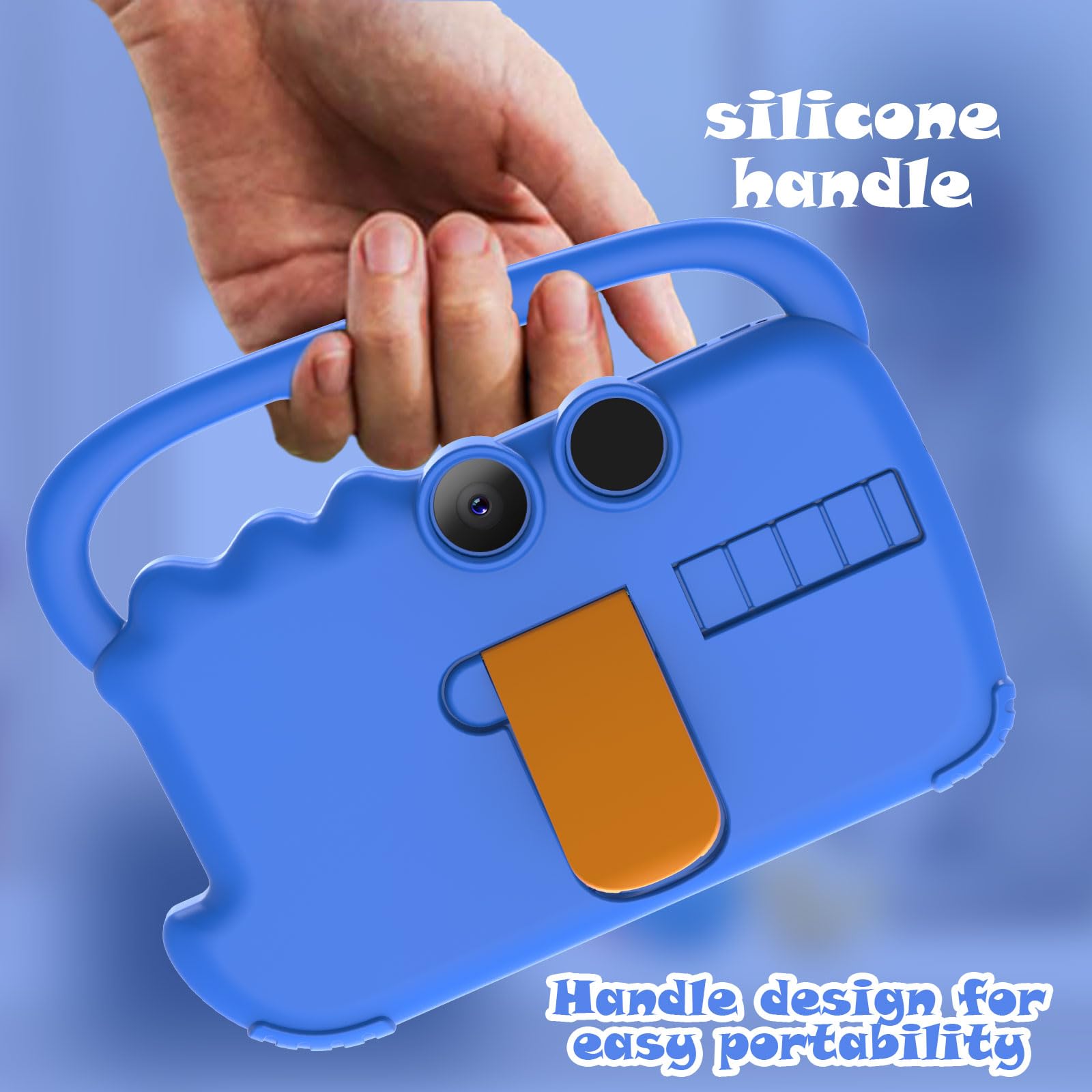 Wuiuhou Kids Tablet, Toddler Tablet, 7 Inch Tablet, 4Gb + 32Gb Android 12 Tablet, Wifi Dual Camera, Hd Ips Safety Eye Protection