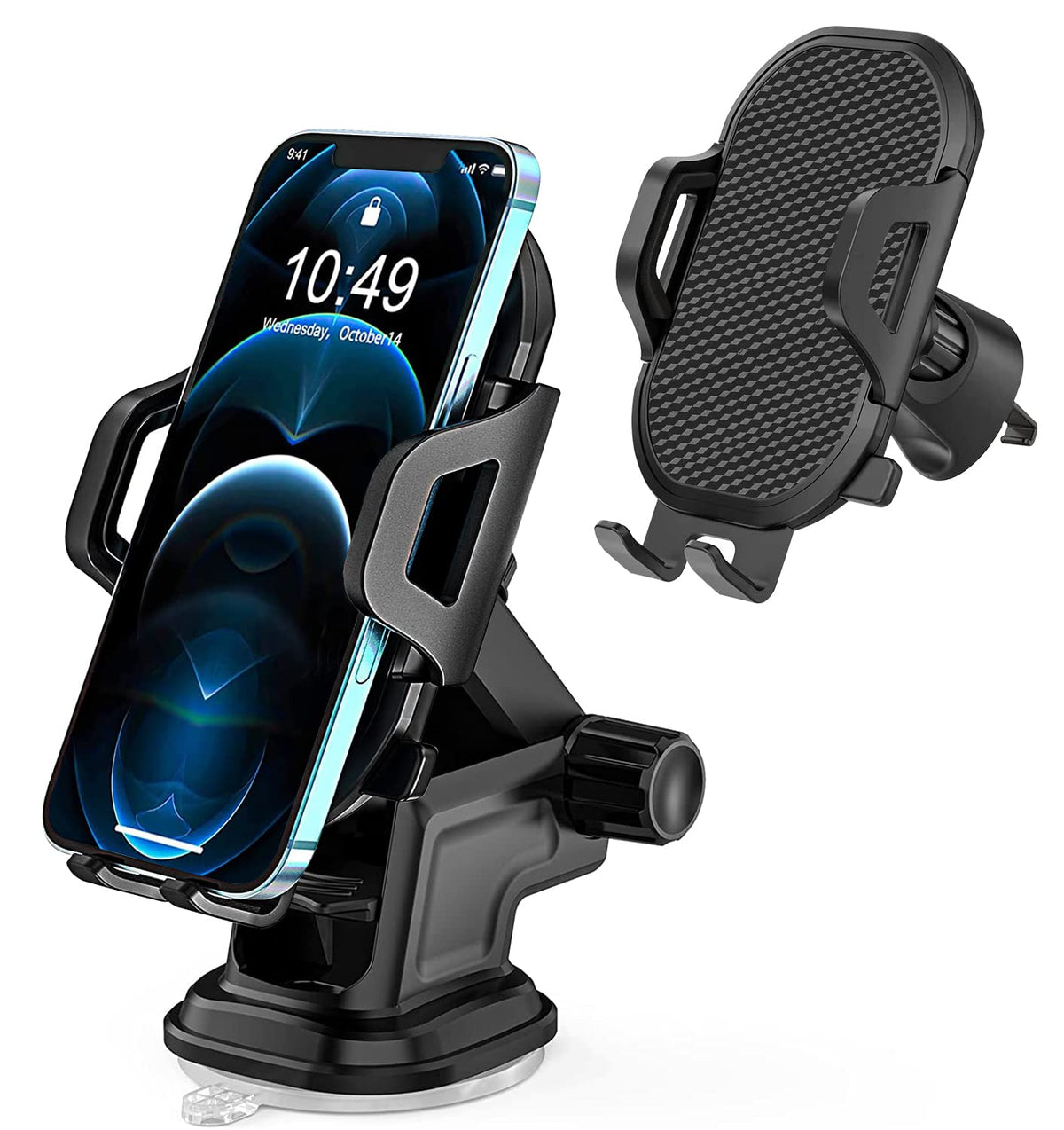 Car Phone Holder Mount Air Vent/Dashboard/Windscreen For Samsung Galaxy S25 S22 S23 S24 Plus Ultra A32 A12 A42 A13 5G A03S A04S A21 Iphone 15 16 11 13 14 12 Pro Max Xr Xs Se 2020 2022/3Rd Generation