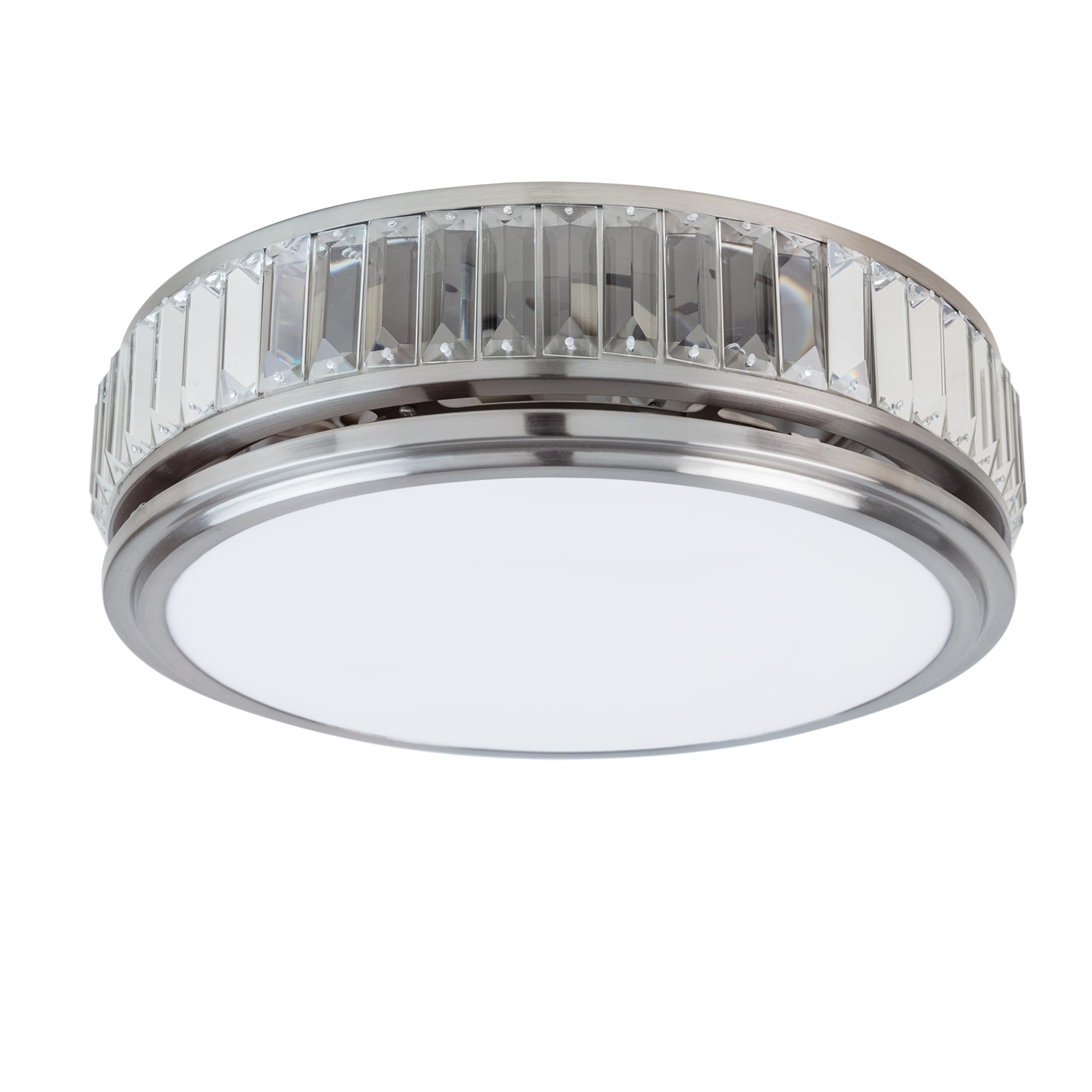 Good Housekeeping Crystal Bathroom Ventilation Exhaust Fan with Lighting