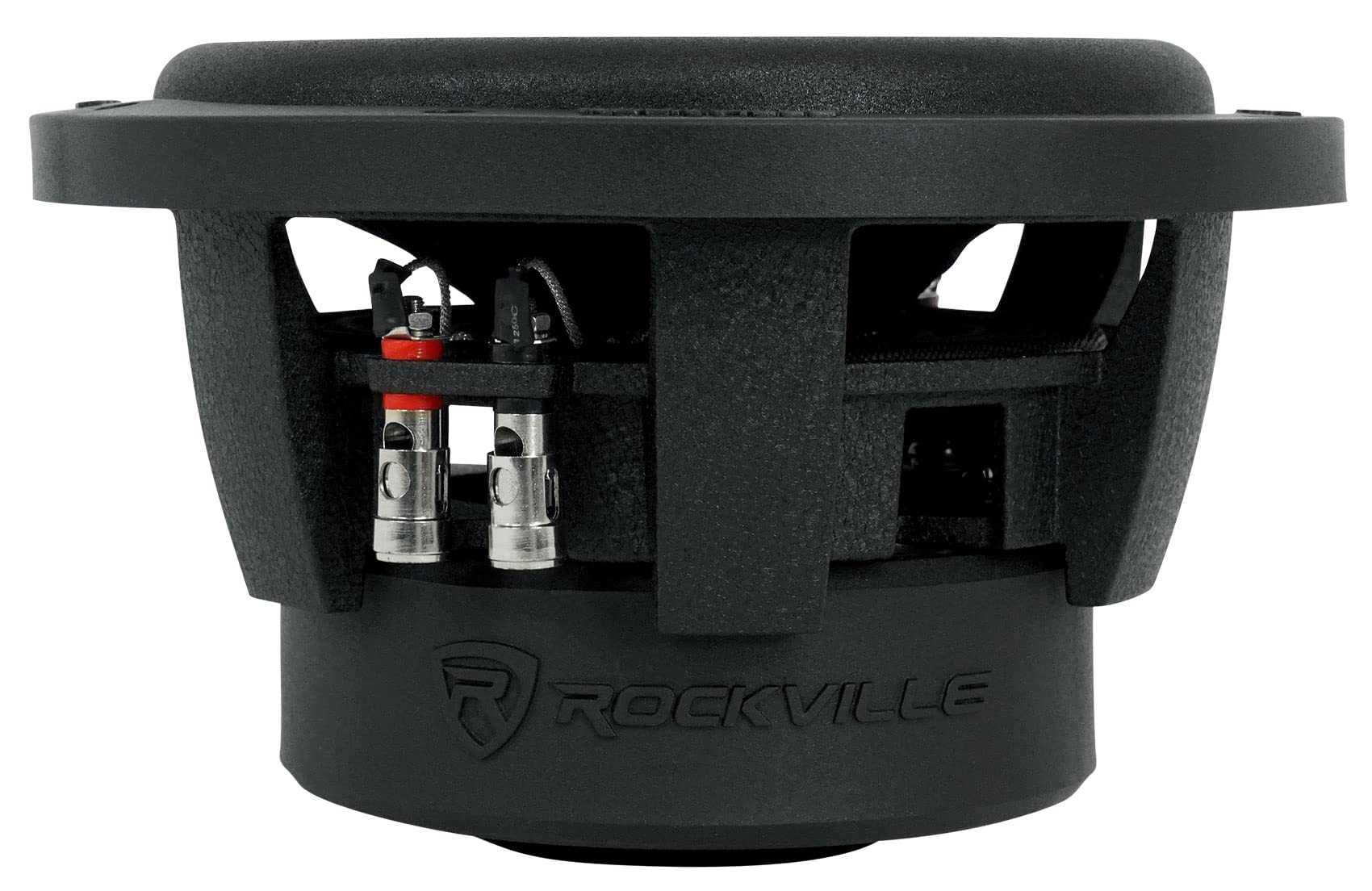 Rockville W8K6D4 V2 8 1400W Peak Car Audio Subwoofer Dual 4-Ohm Sub 350W Rms, Black
