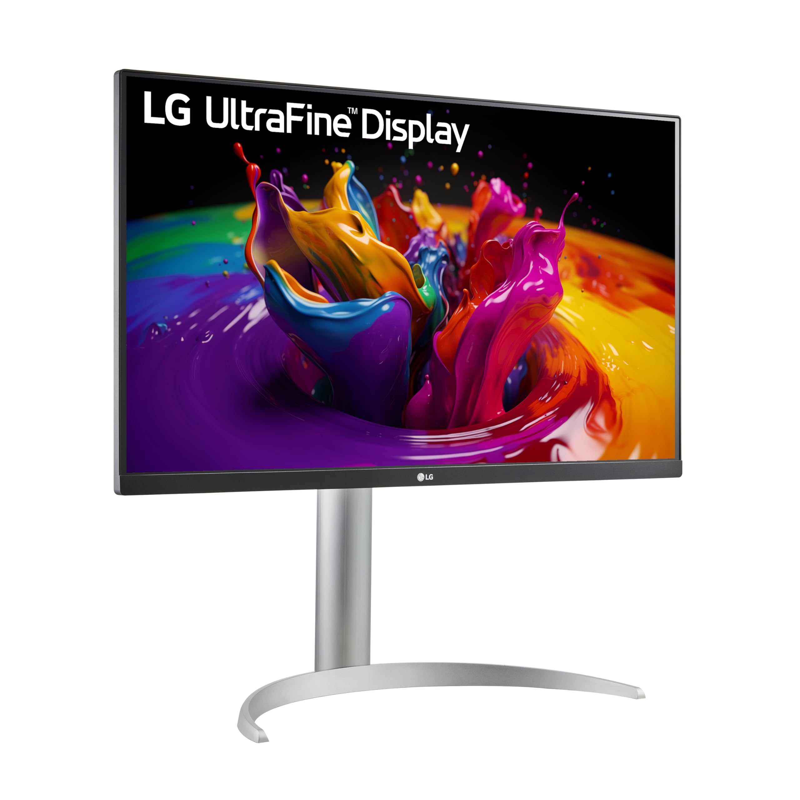Lg 27Up850 W Monitor 27    Uhd (3840 X 2160) Ips Display, Vesa Displayhdr 400, Dci P3 95% Color Gamut, Usb C,3 Side Virtually Bo