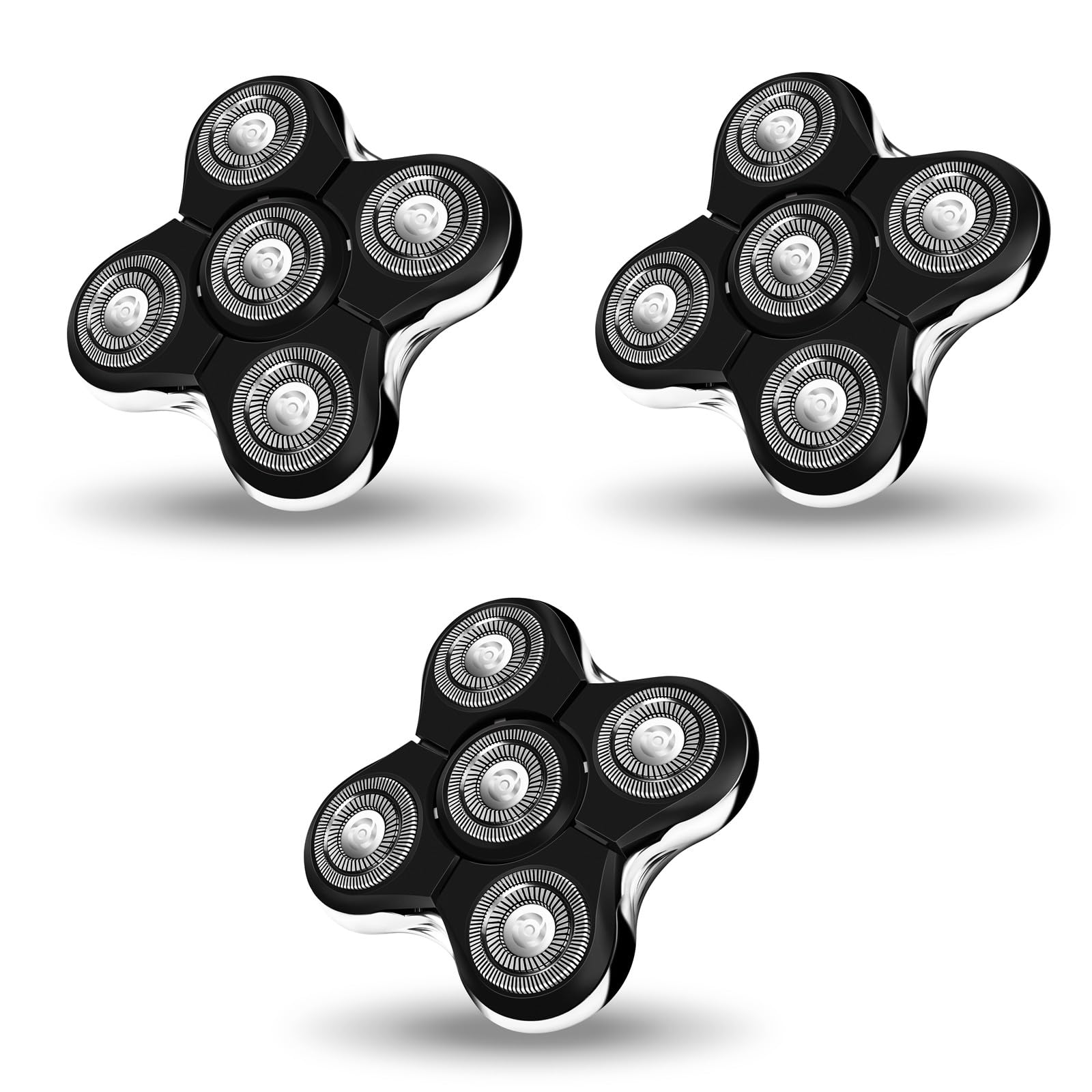 Balder Pro Replacement Head For Remington Balder Pro Head Shaver Xr7000,5 Dual Track Heads For Remington Shaver Replacement Head