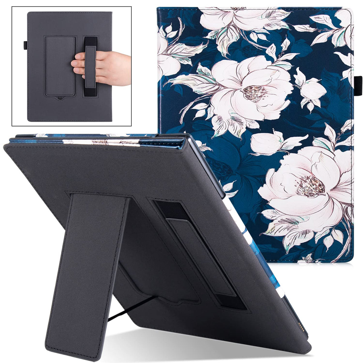 Bozhuorui Stand Case For 10.3'' Remarkable 2 Epaper Tablet (2020 Release)   Premium Pu Leather Sleeve Cover With Pen Holder And