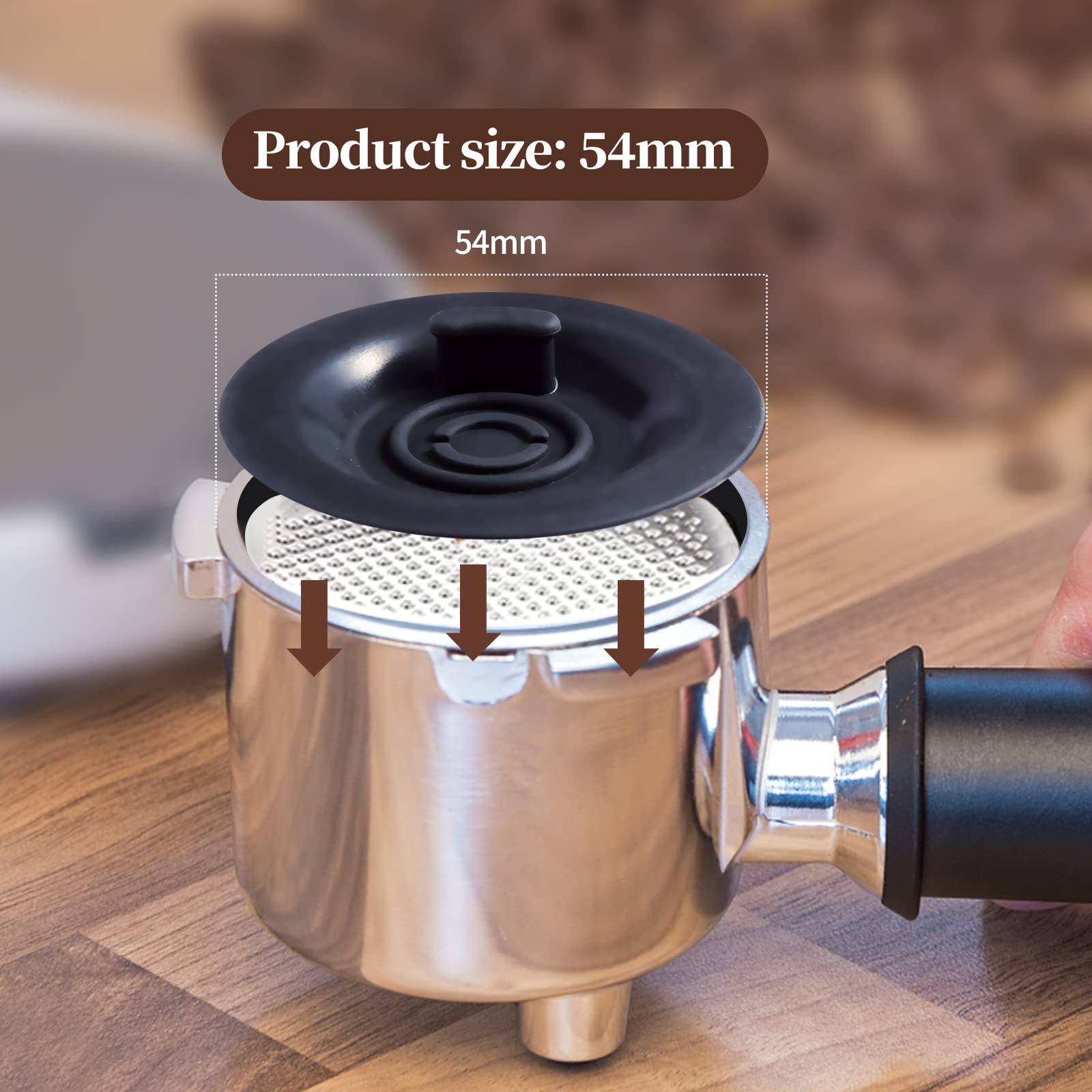 Abeskch 2 Pack 54Mm Espresso Backflush Cleaning Disc For Breville Espresso Machines   54Mm Backflush Disc Compatible With Brevil