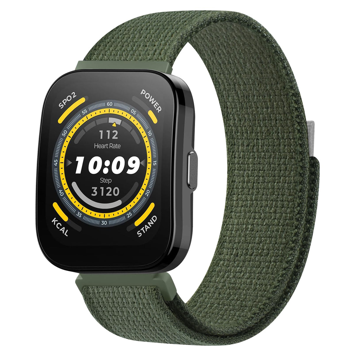 Meliya Band Compatible With Amazfit Bip 5 / Bip 6 Band Women Men Women Men, 22Mm Adjustable Soft Nylon Replacement Watch Strap F