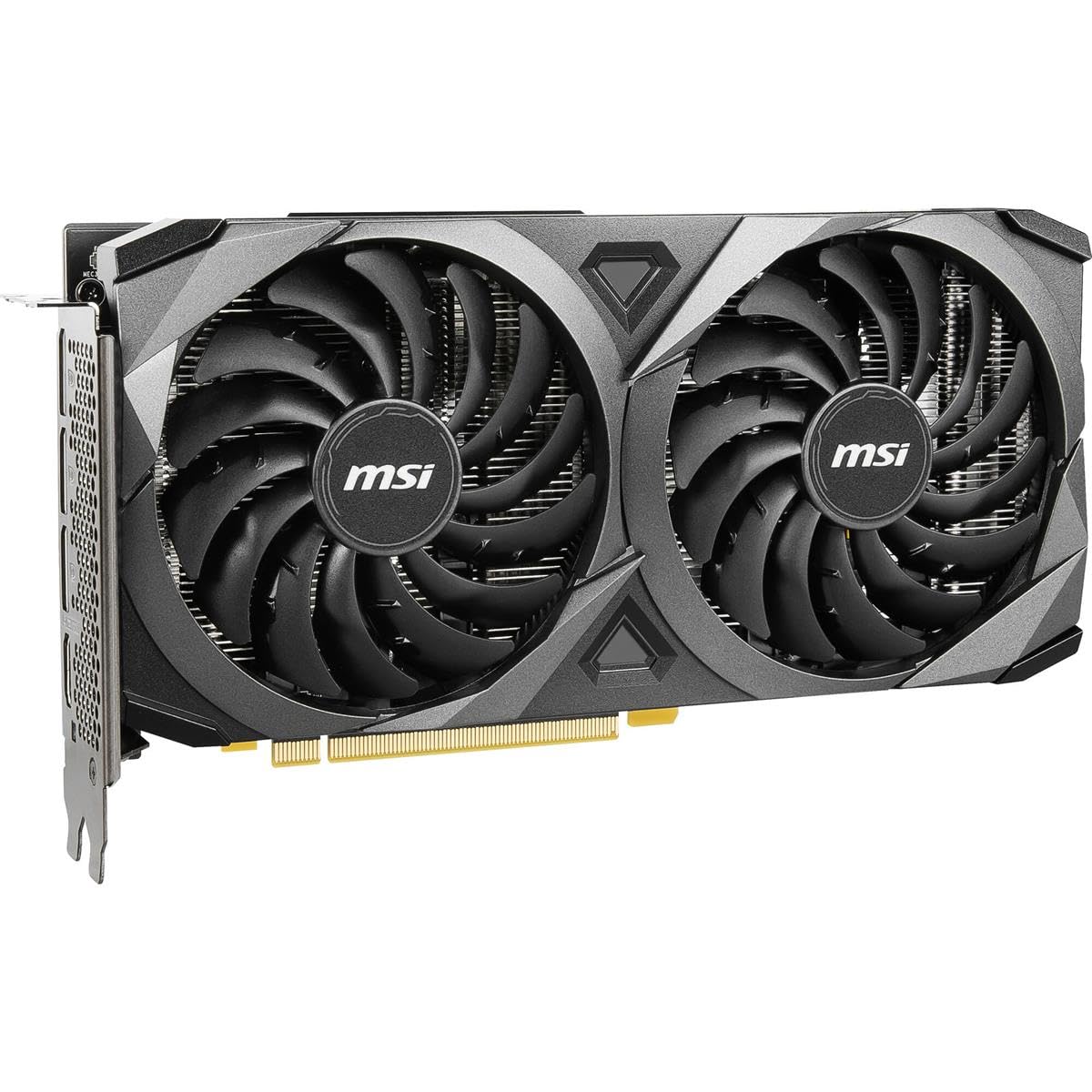 Msi Gaming Geforce Rtx 3060 8Gb Gdrr6 Boost Clock: 1807 Mhz 128-Bit Hdmi/Dp Pcie 4 Torx Twin Fan Ampere Oc Graphics Card (Rtx 30