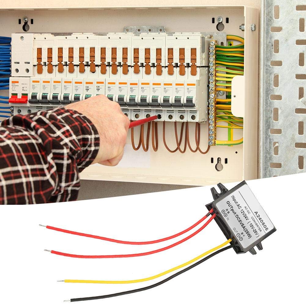 Waterproof Voltage Power Ac 12V 24V To Dc 5V Buck Voltage Regulator Waterproof Power Module For Car Waterproof Step Down Convert