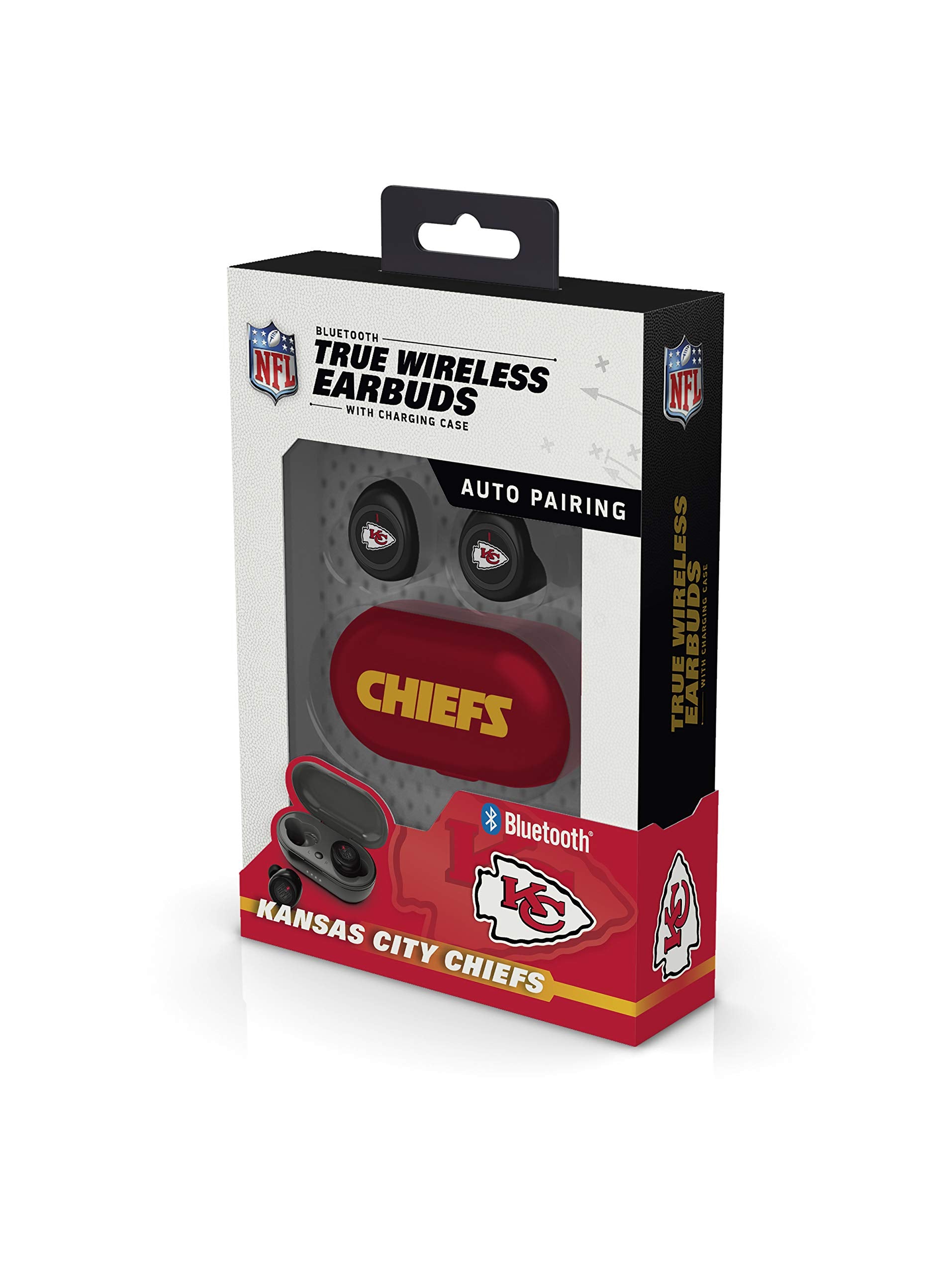 Soar Nfl True Wireless Earbuds, Kansas City Chiefs