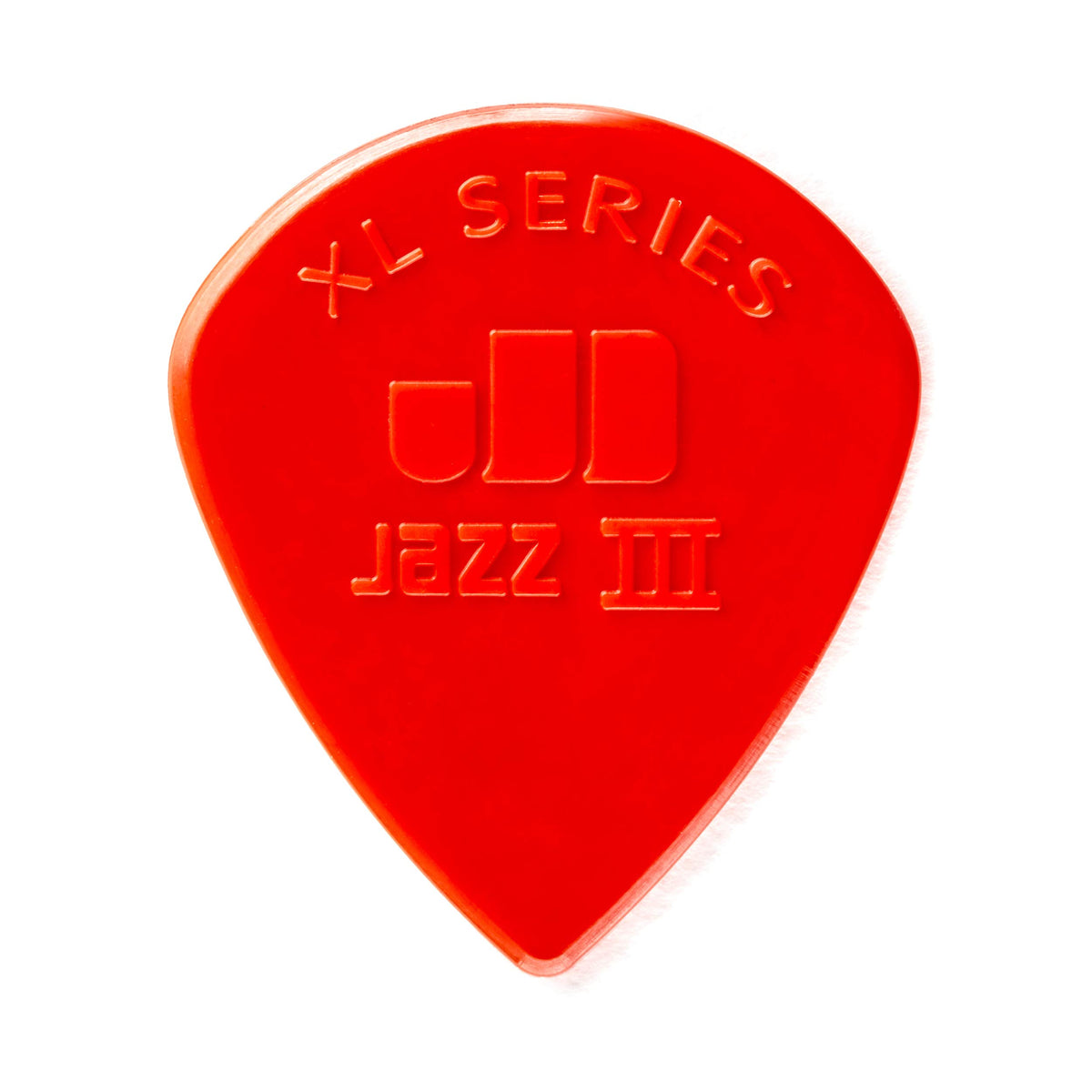 Dunlop 47Rxln Jazz Iii Xl Nylon Guitar Picks, 24 Pack