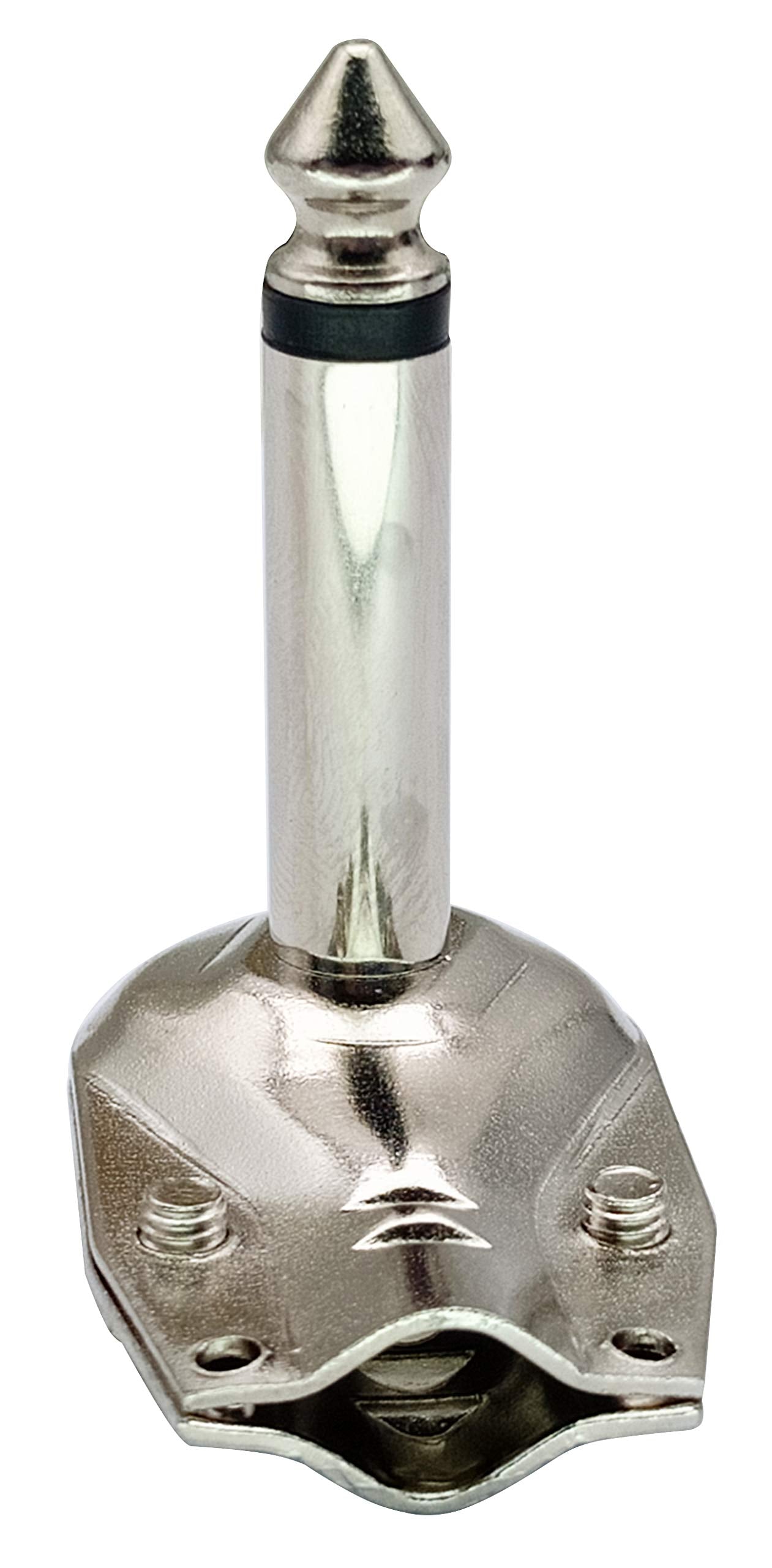 Aaotokk 90 Degree 6.35Mm Adapter Golden Plated Right Angle 6.35Mm 1/4 Inch Ts Mono Male Flat Pancake Style Plugs Connectors For