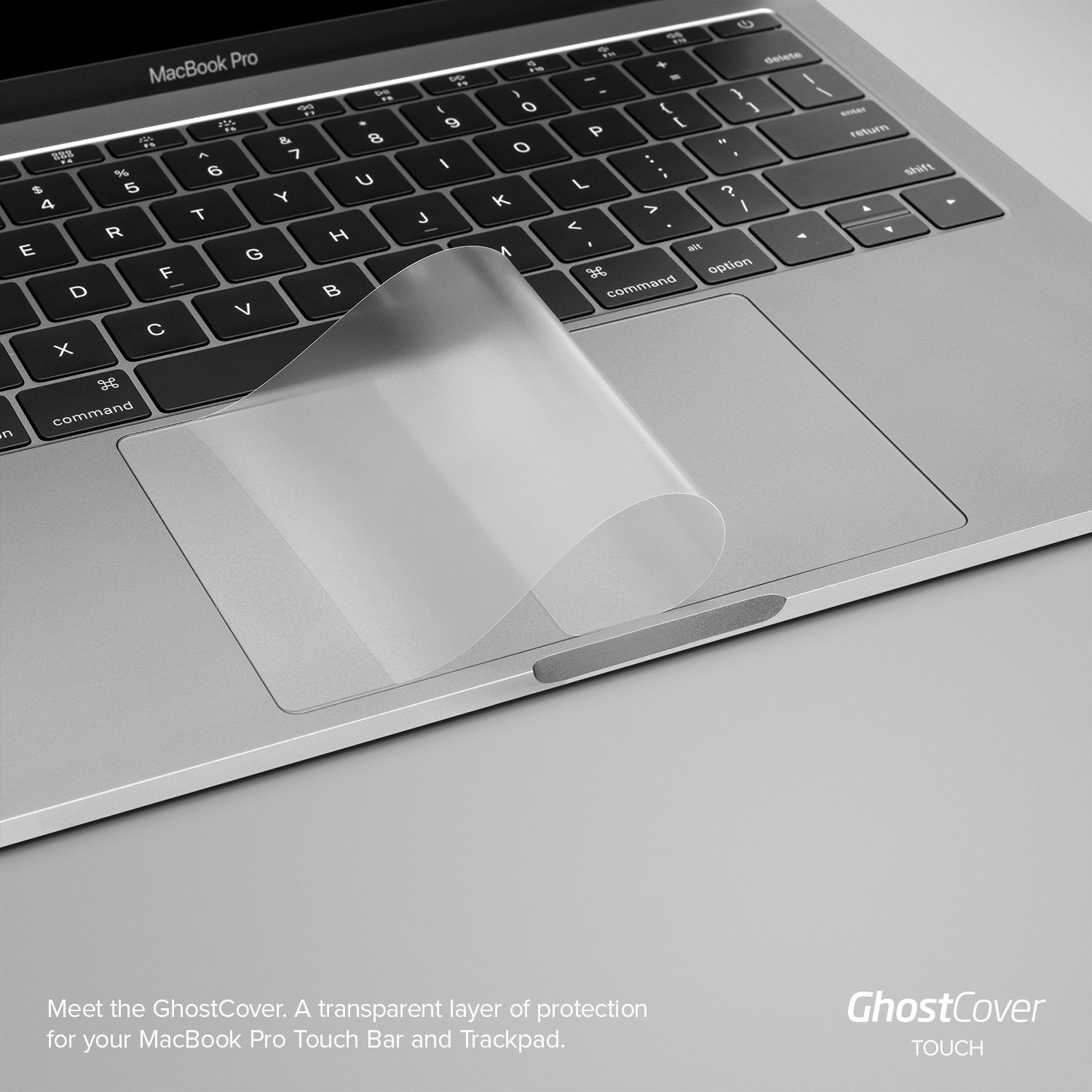 Uppercase Ghostcover Touch Premium Touch Bar And Trackpad Protector With Matte Finish For 2019 Macbook Pro 16'' (2019 Macbook Pr