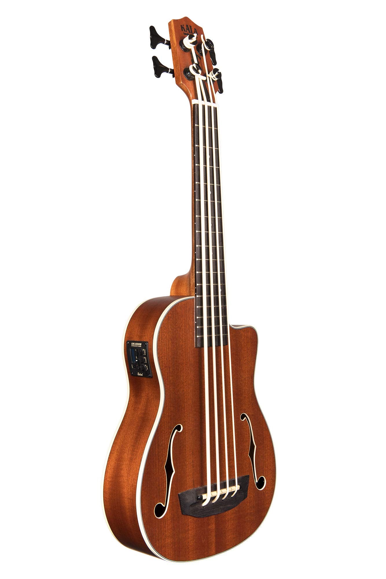 Mahogany Journeyman Fretted Ubass By Kala (Ubass Jymn Fs)