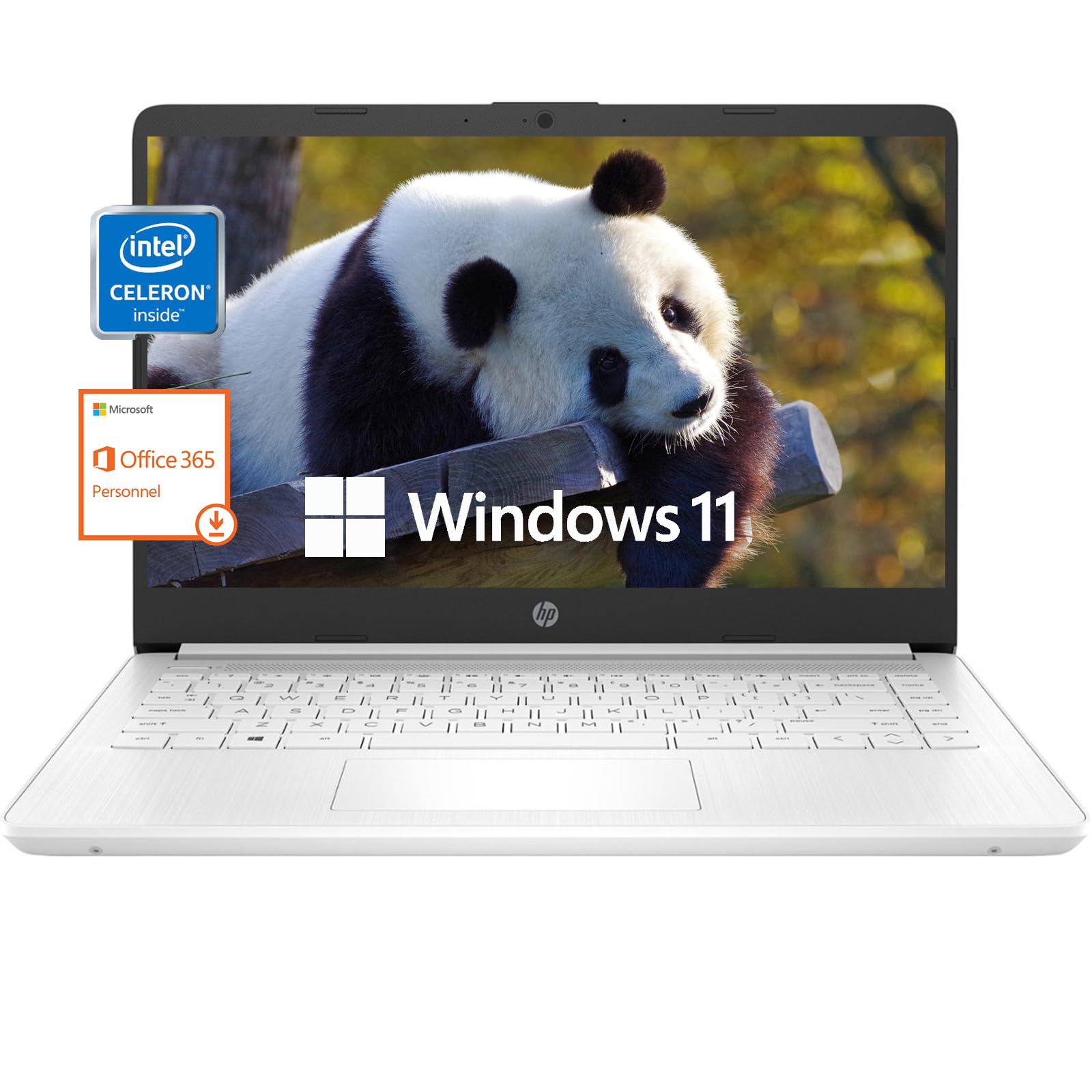 HP 14 Laptop for Student and Business, Ultral Light Laptops, Intel Celeron N4120(Quad-Core),8GB RAM,192GB Storage(64GB eMMC+128G