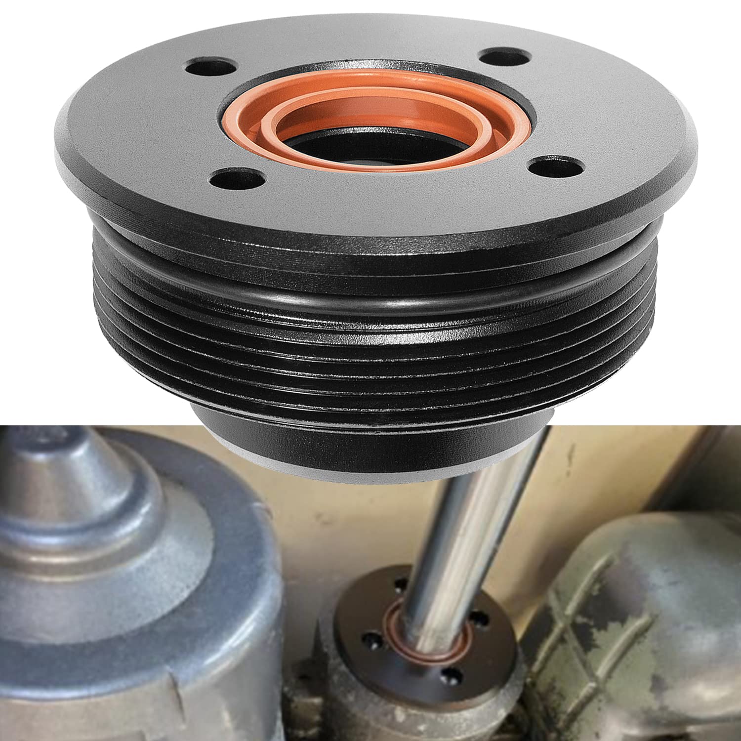 Yoursme 1 Pc Tilt Cap/Gland With Seals Fit For Yamaha 200 225 250 300 Hp V6 3.3L End Cap Tilt Cylinder 61A 43811 00 00