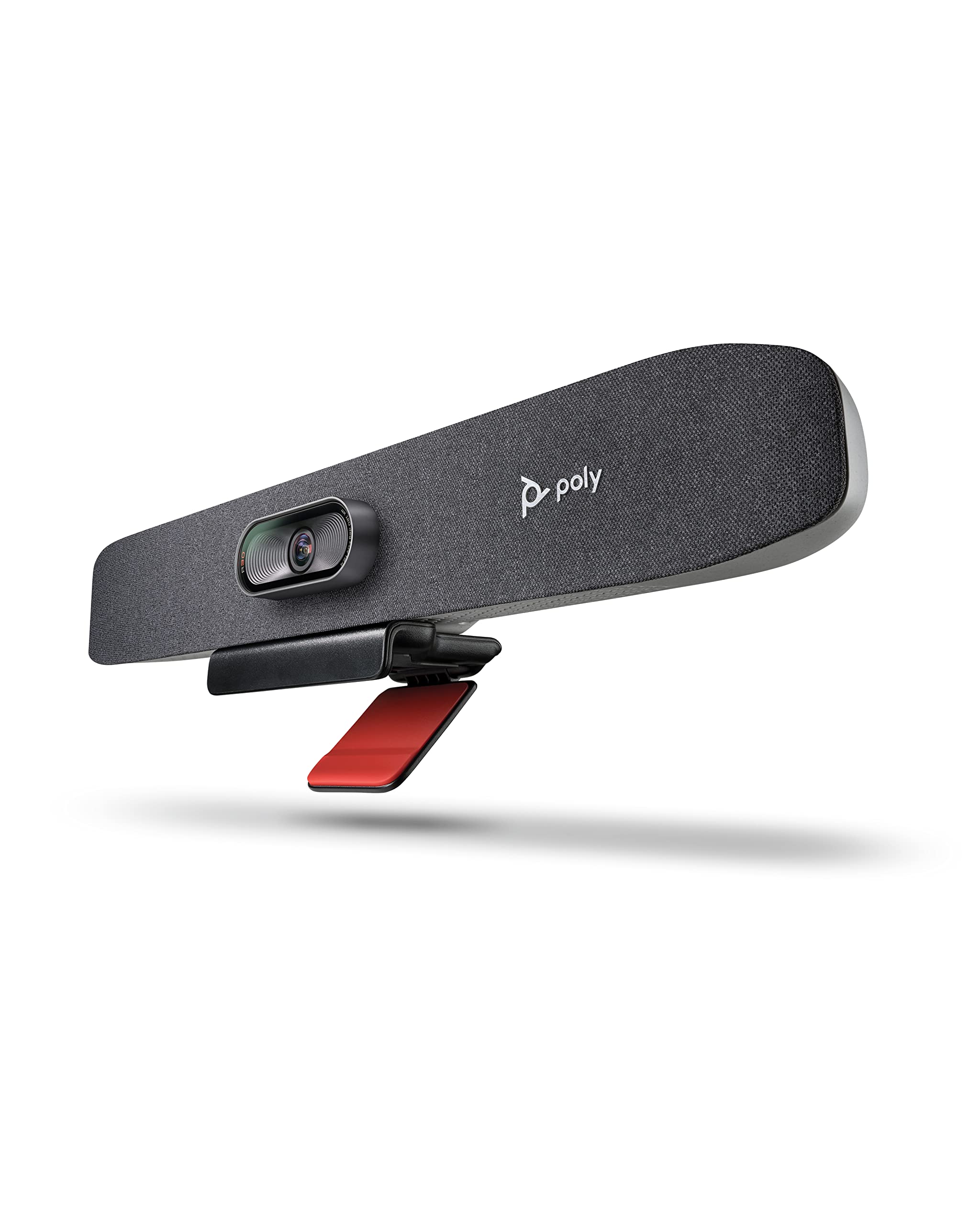 Poly (Plantronics + Polycom) Studio R30 4K Video Conference System   Camera, Mic, And Speaker Bar For Small Rooms Presenter Trac